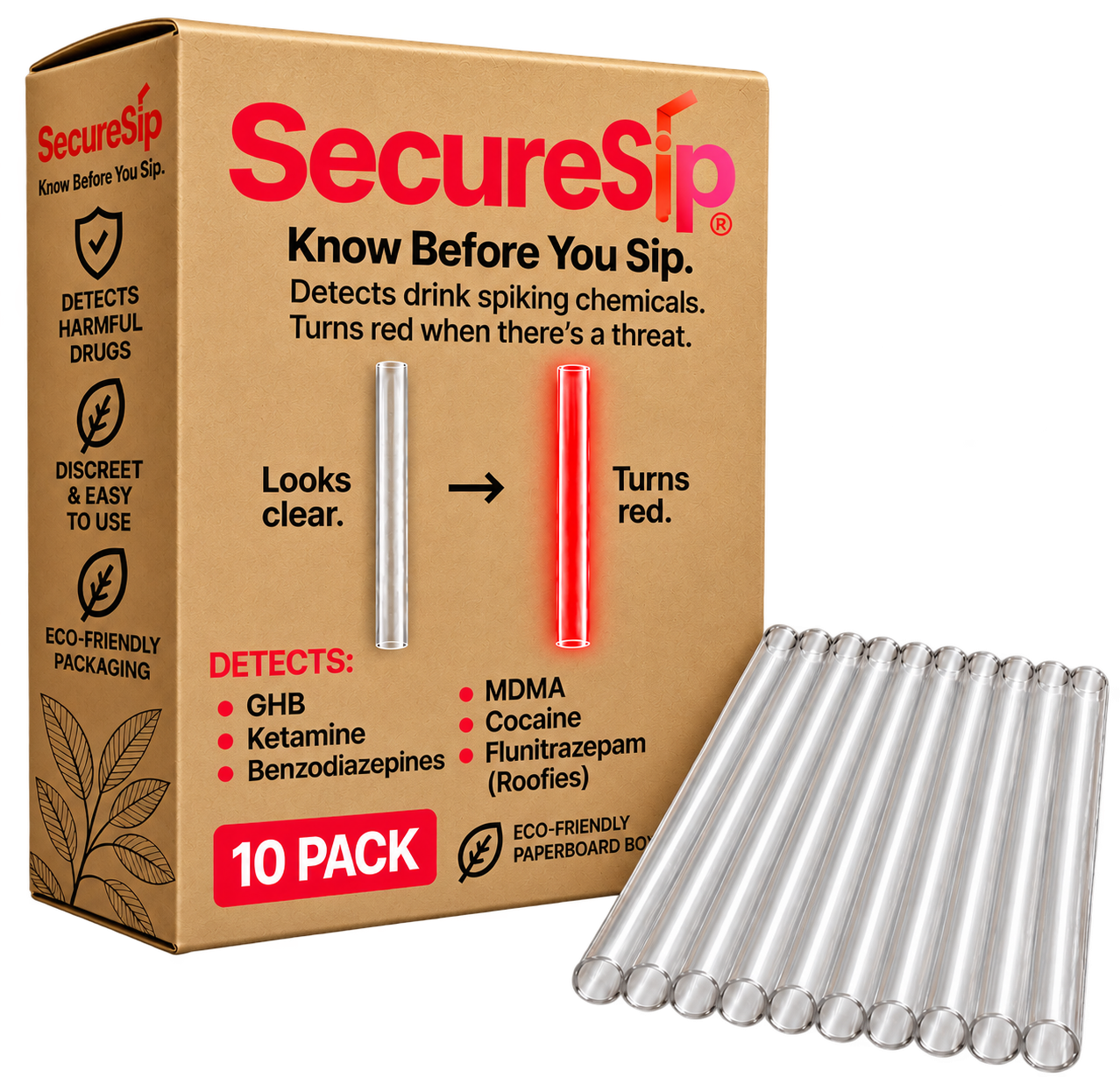 SecureSip Straws