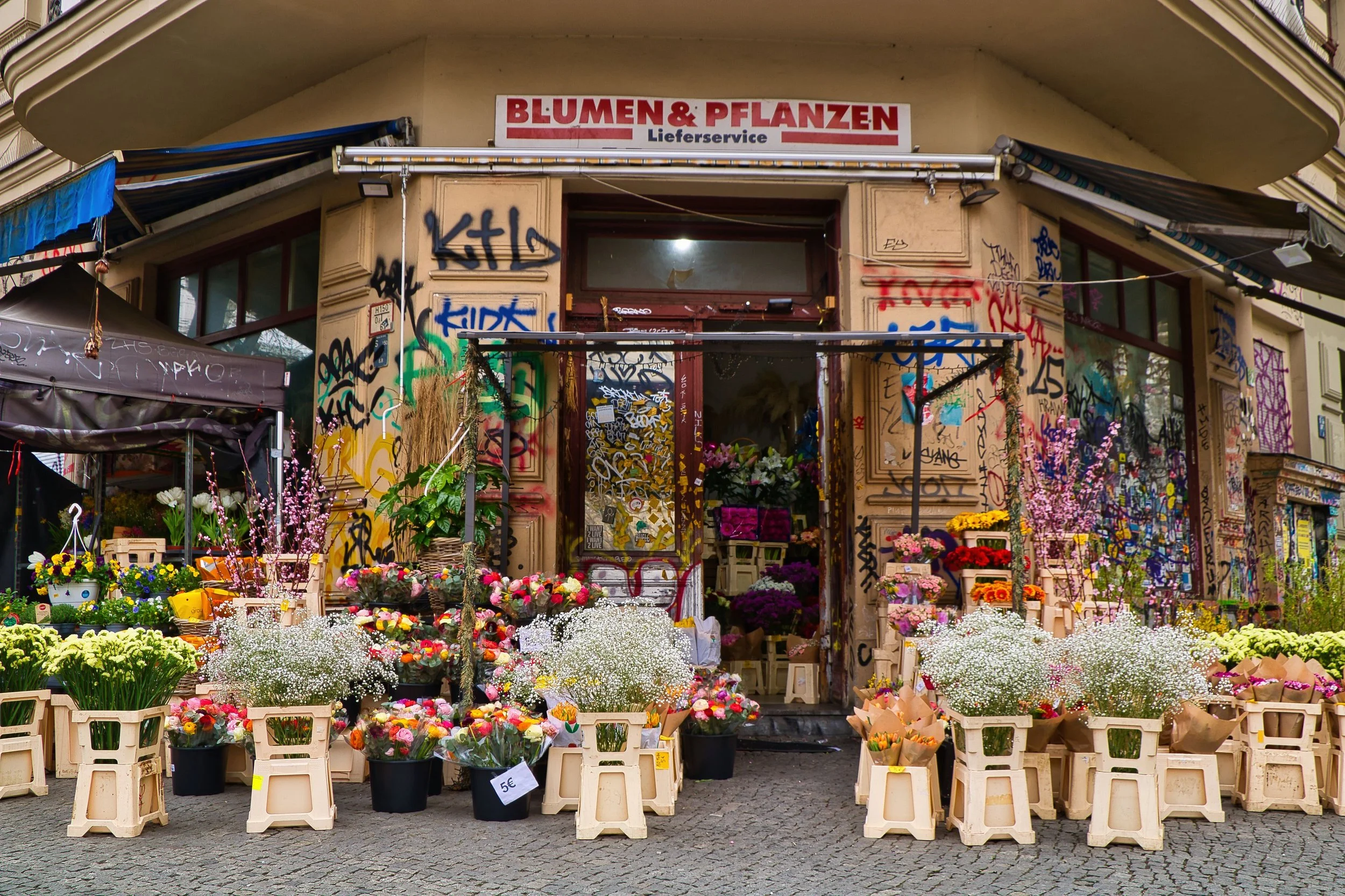 Blumengeschäft in Berlin