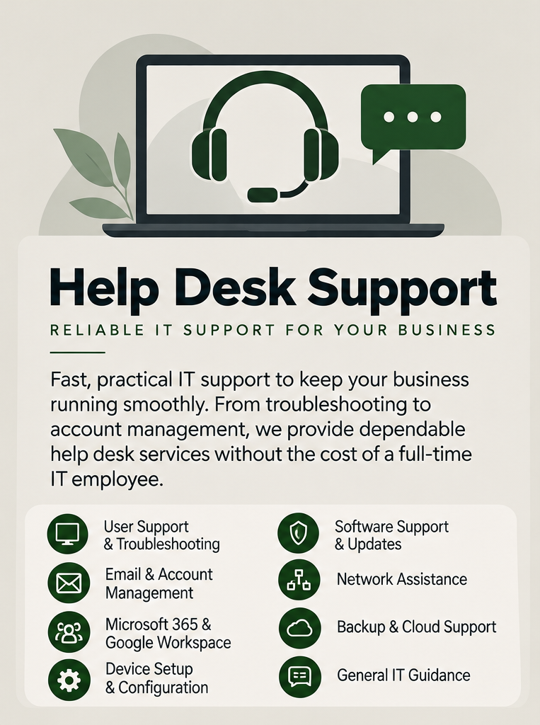 Help Desk & IT Support Services