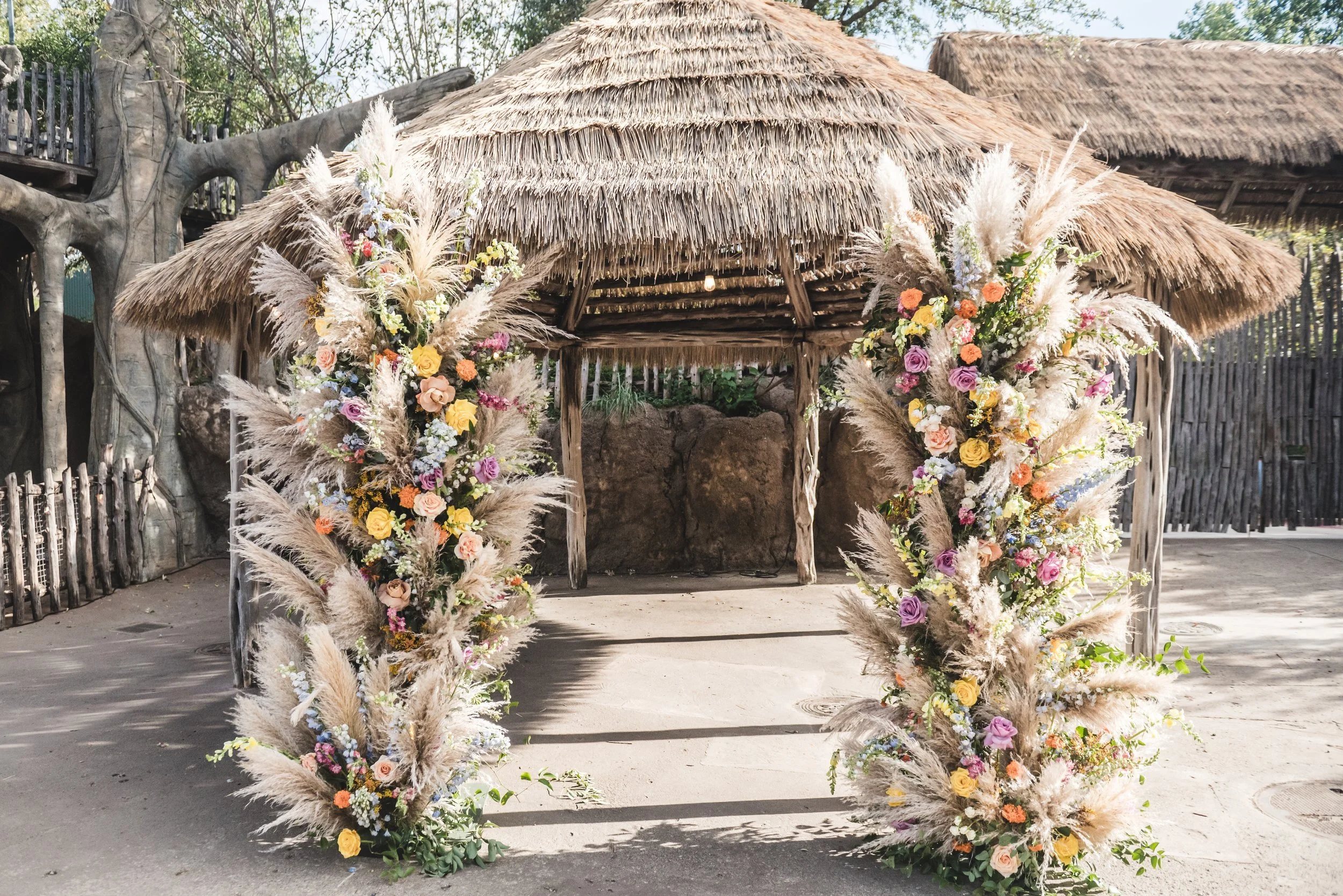 A Wedding at the Dallas Zoo