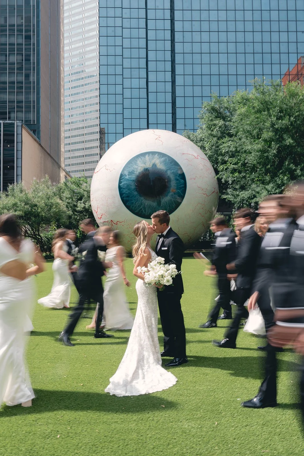 All White Wedding with Modern Sophistications