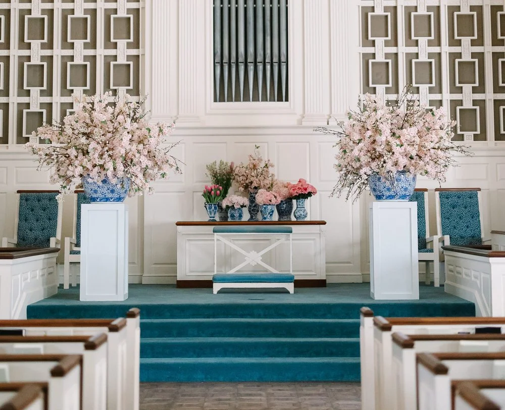 Fairytale Wedding Accented by Blush Pinks and Blues