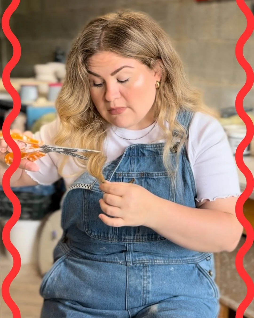 Lissy im Atelier