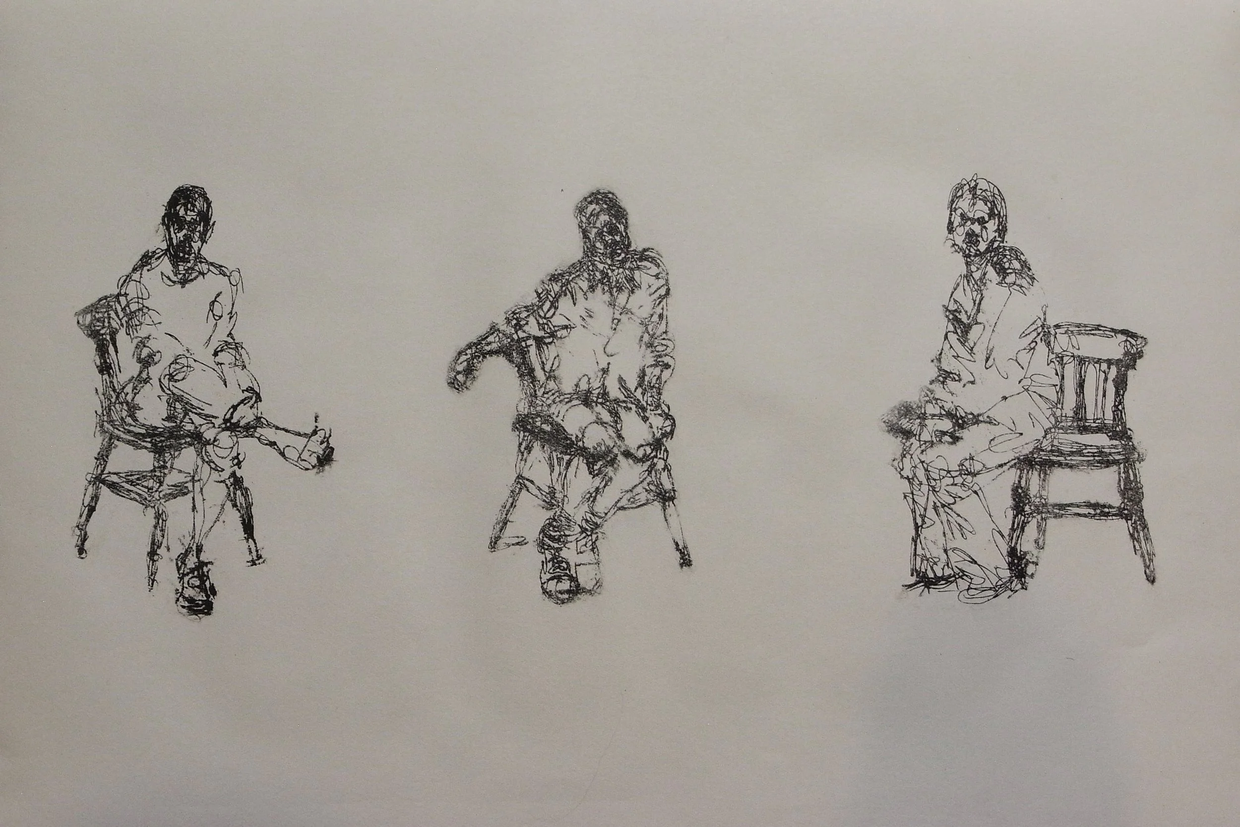 Self Portraits, 2024, 84x59cm