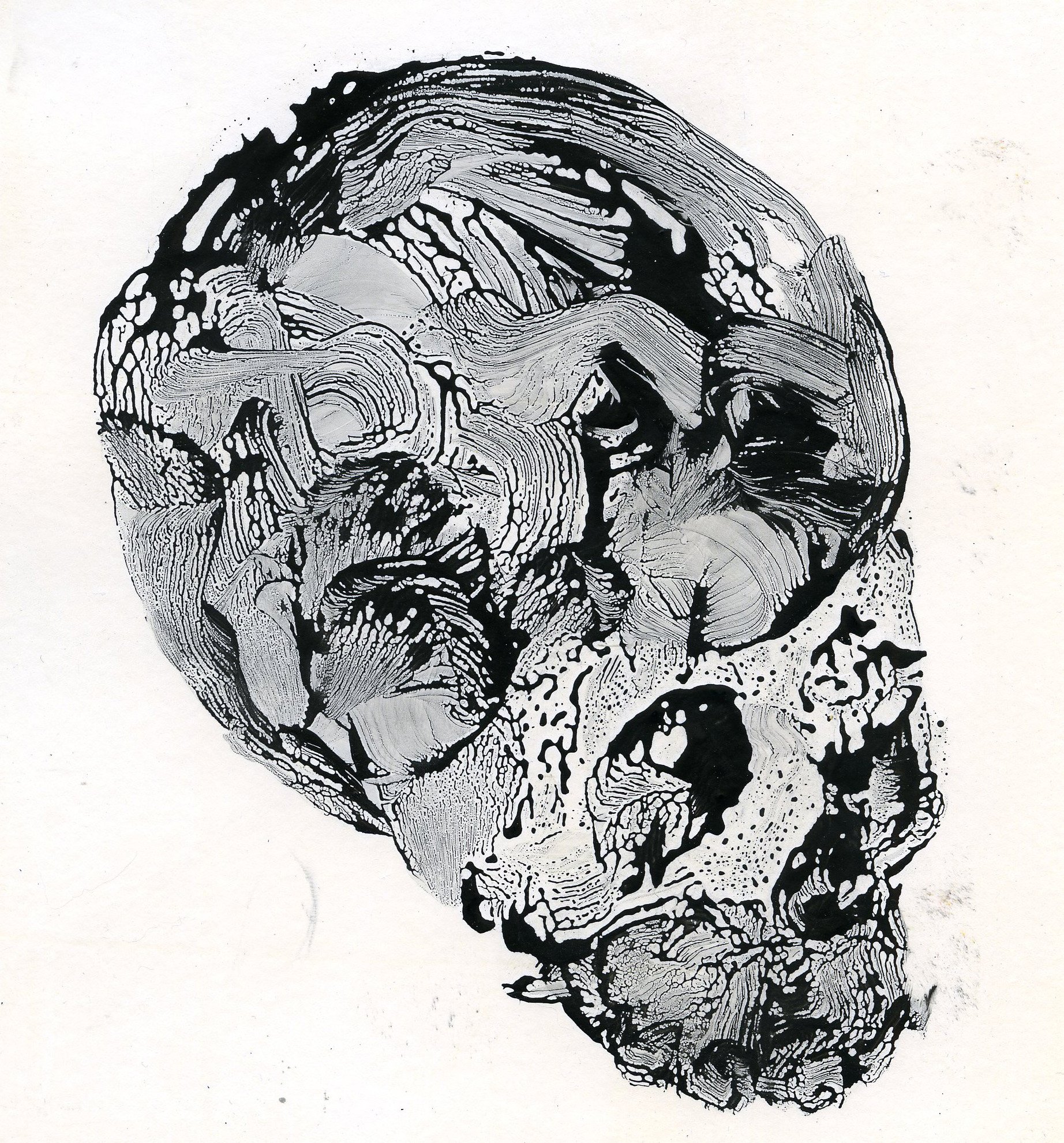 Mort, 2026, 20x20cm