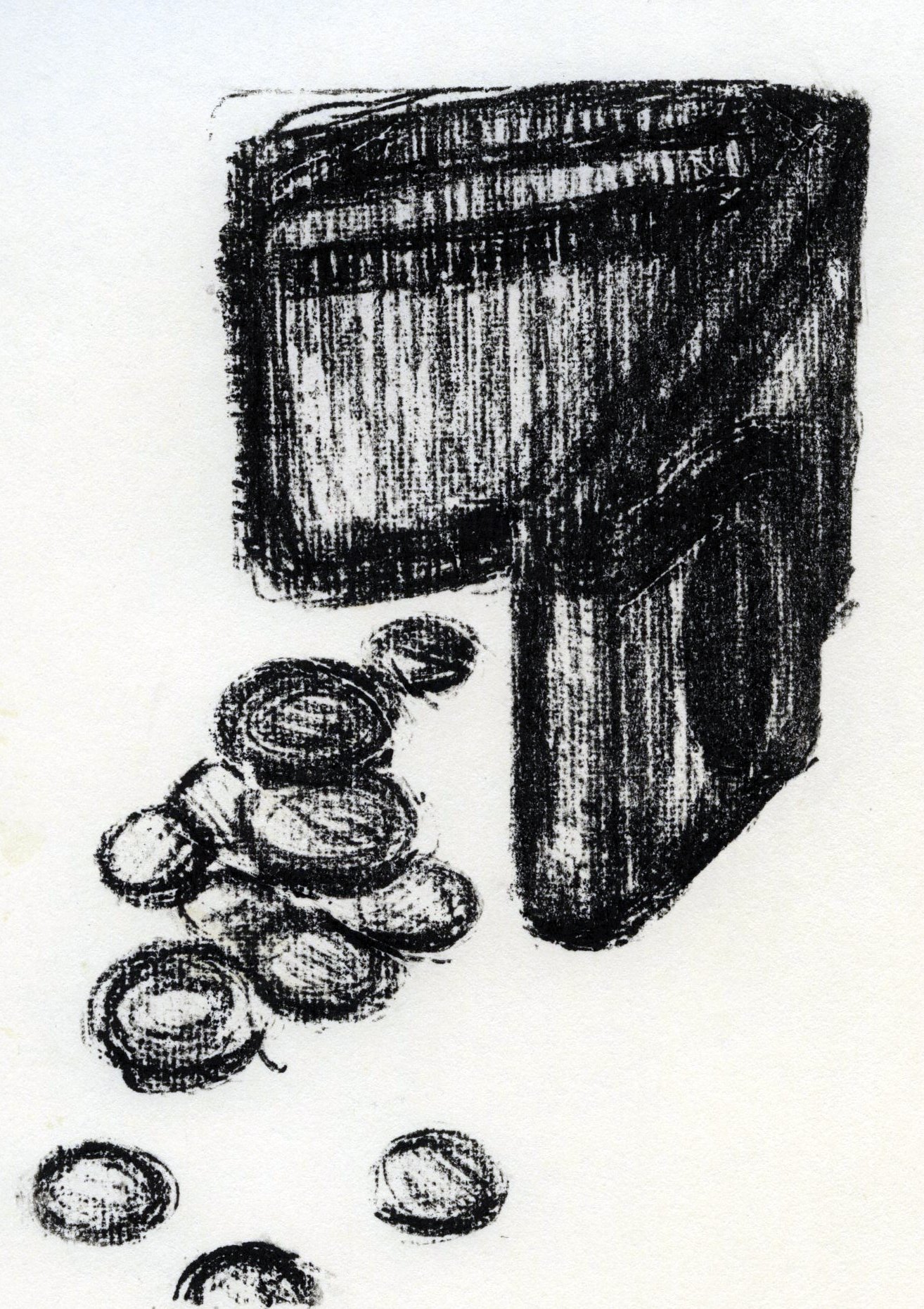 Small Change, 2024, 15x21cm