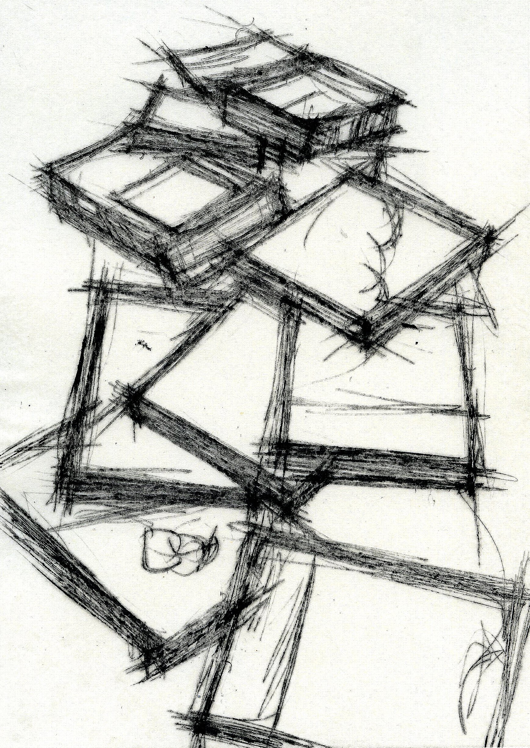 Studio Floor, 2022, 15x21cm