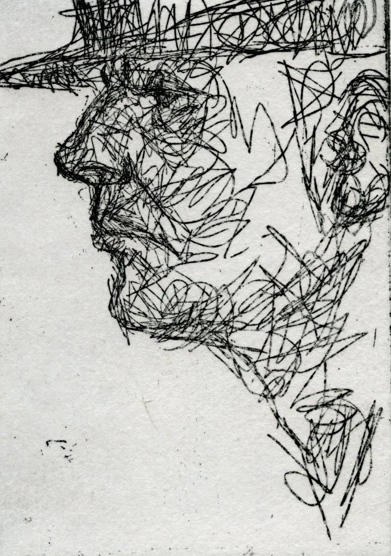 Profile, 2024, 7x10cm
