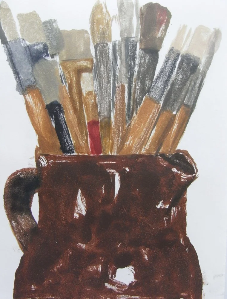 Studio 4, 2018, 15x21cm