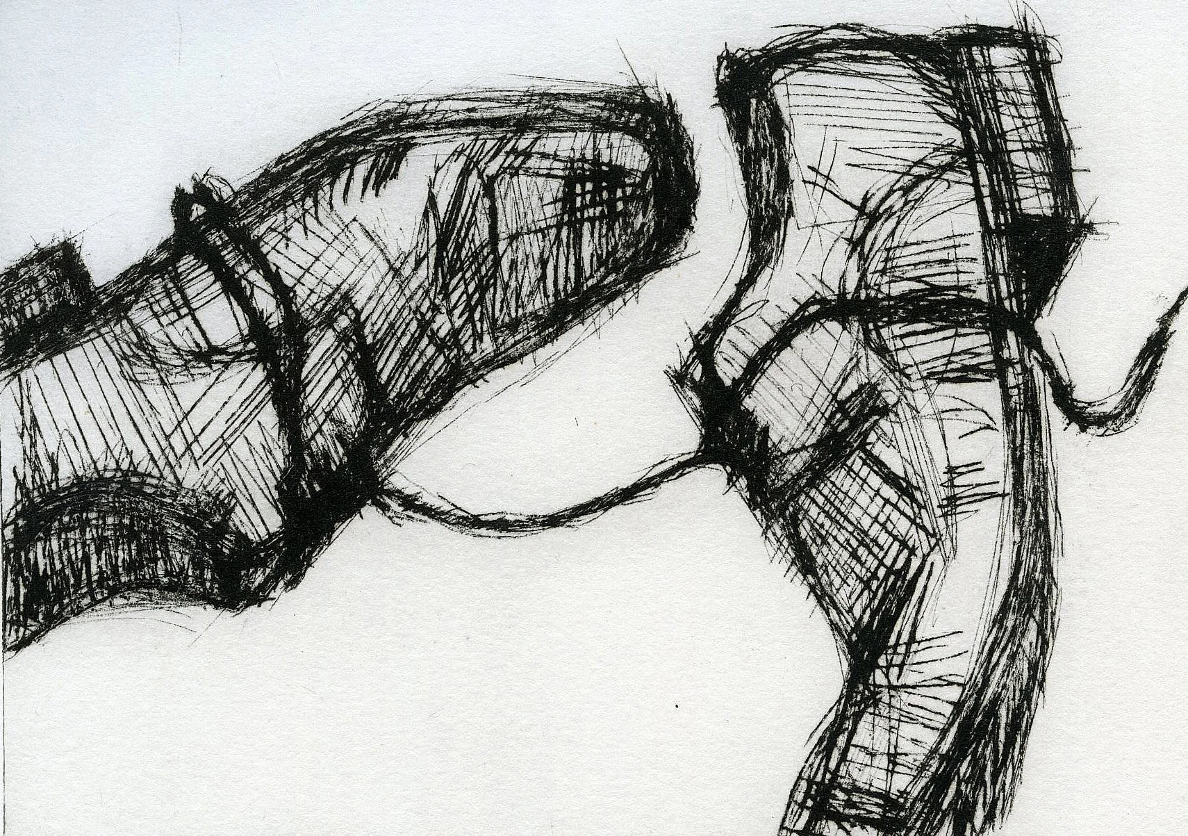 Shoes, 2022, 15x10cm