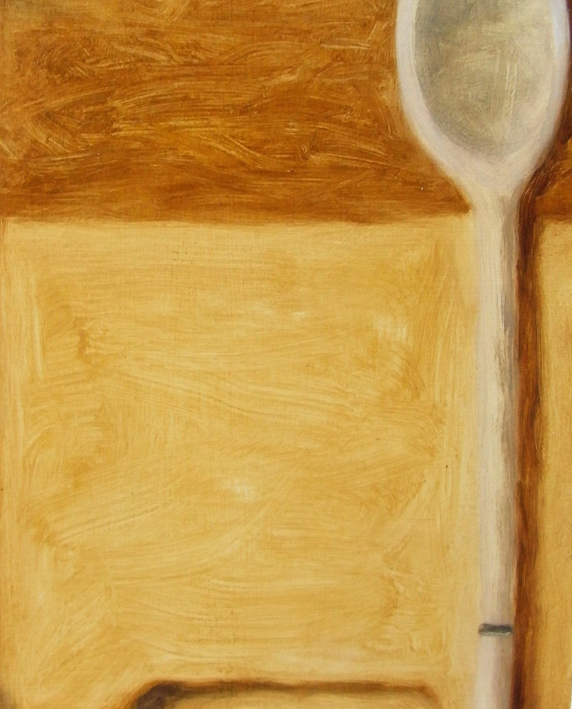 Block and Spoon, 2004, 12x18cm