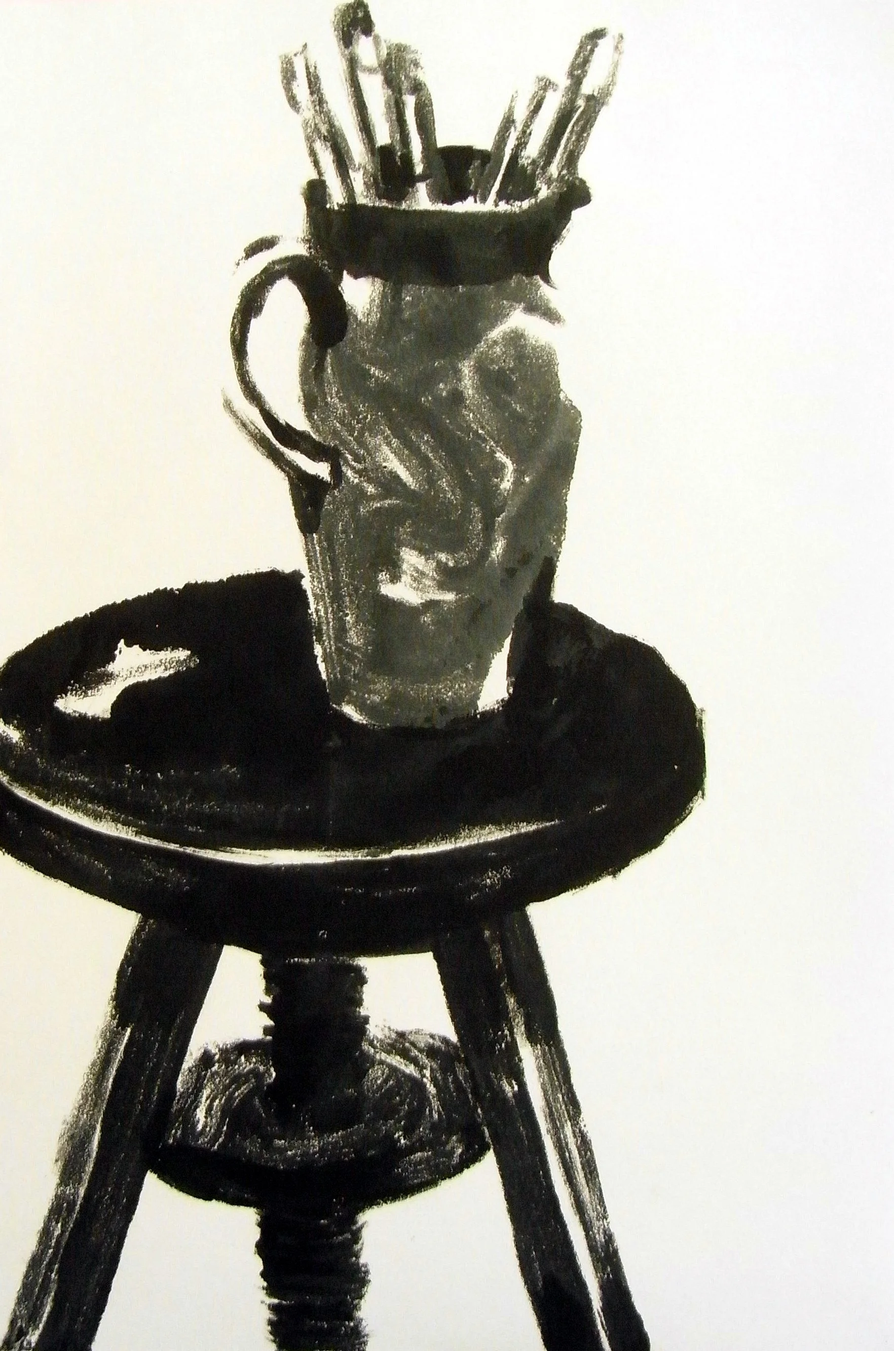 Studio 5, 2018, 30x42cm