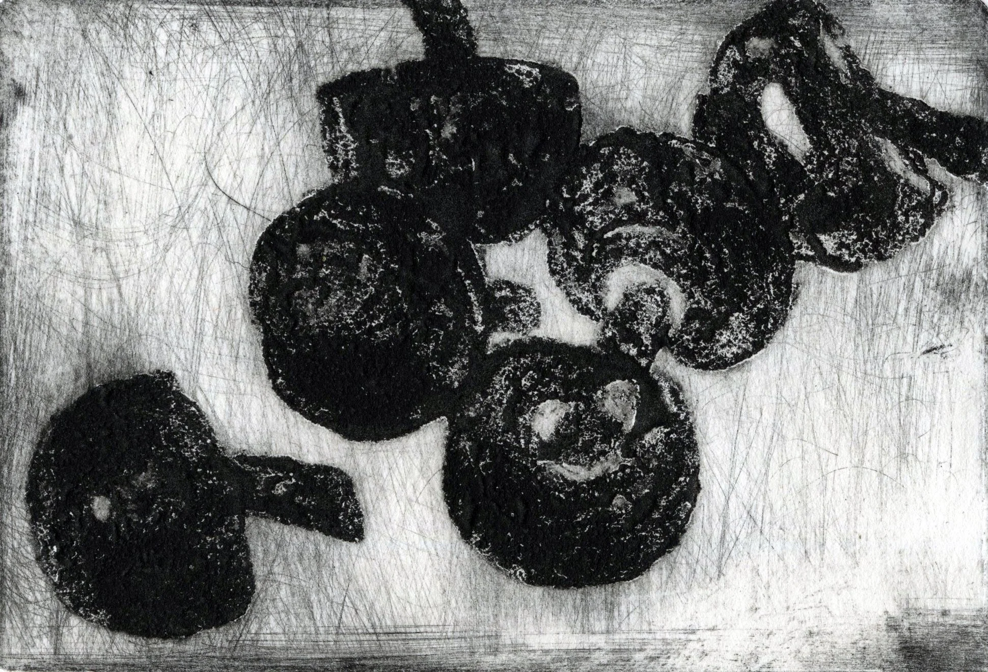 Mushrooms, 2025, 21x15cm