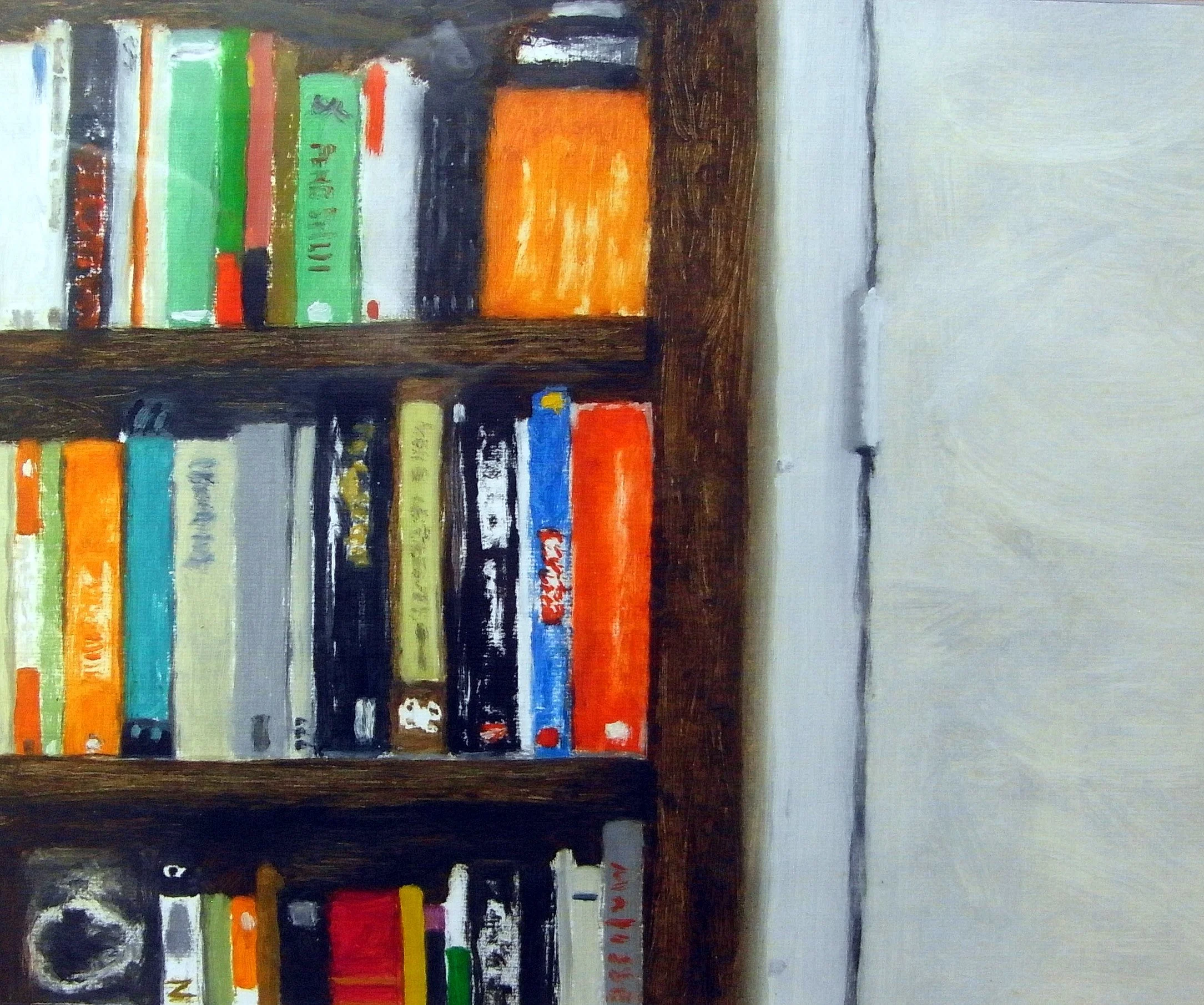 Bookcase, 2004, 21x30cm