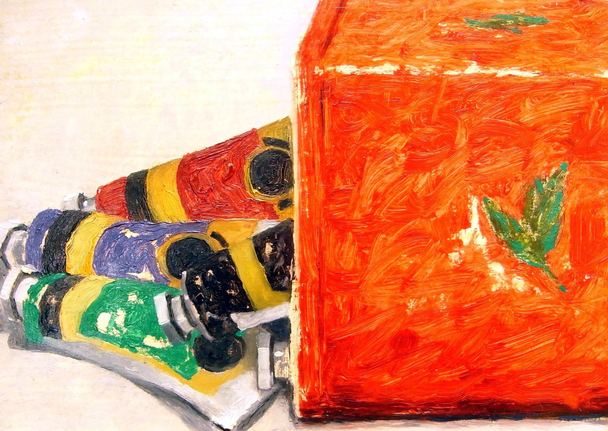 Tin and Tubes, 2023, 20x14cm