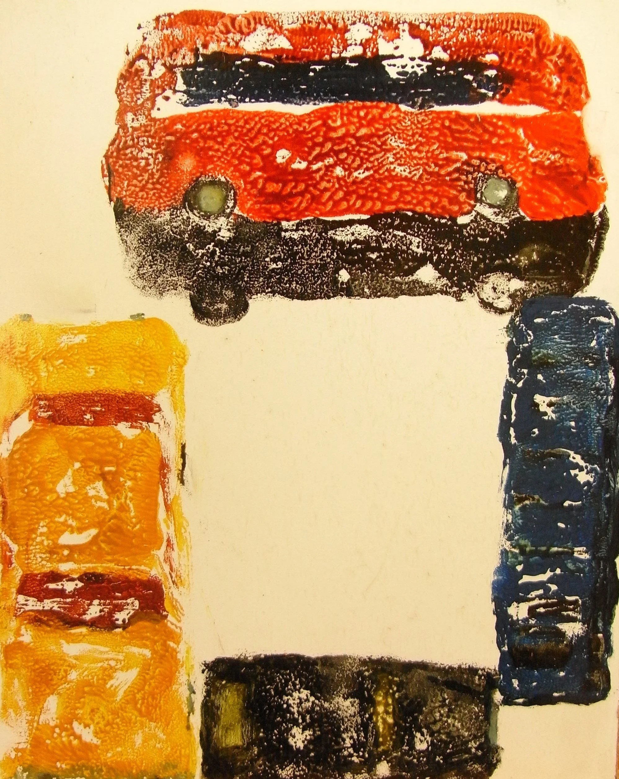 Gridlock, 2022, 15x15cm