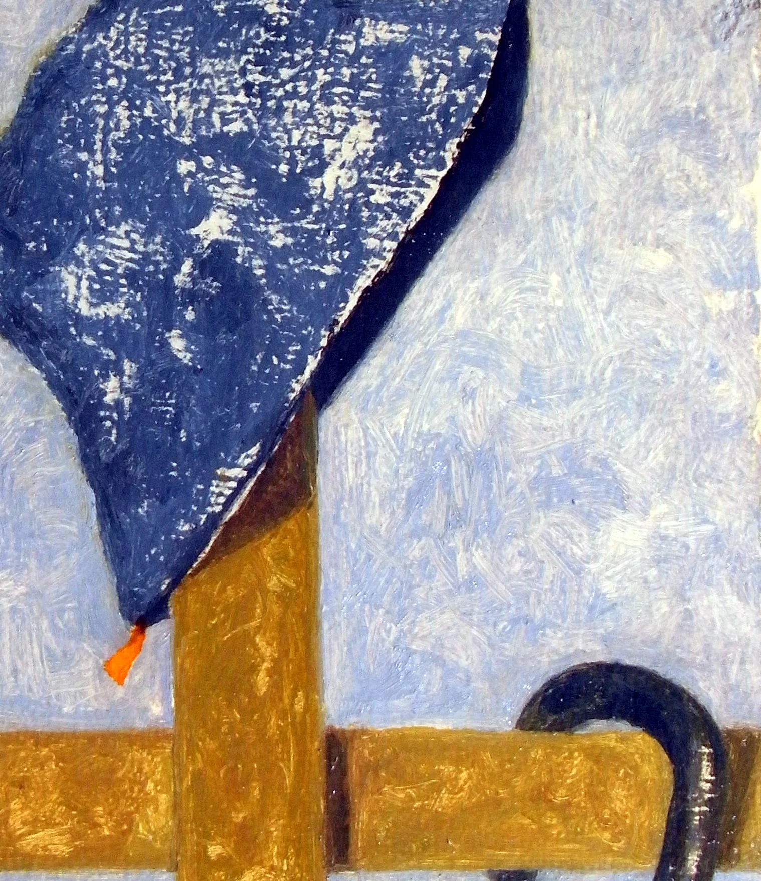 Hat and Easel, 2023, 17x19cm