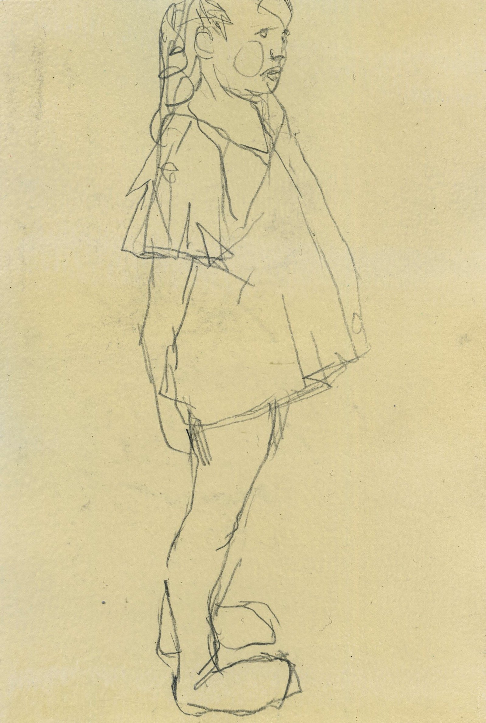 K Standing, 2024, 15x21cm