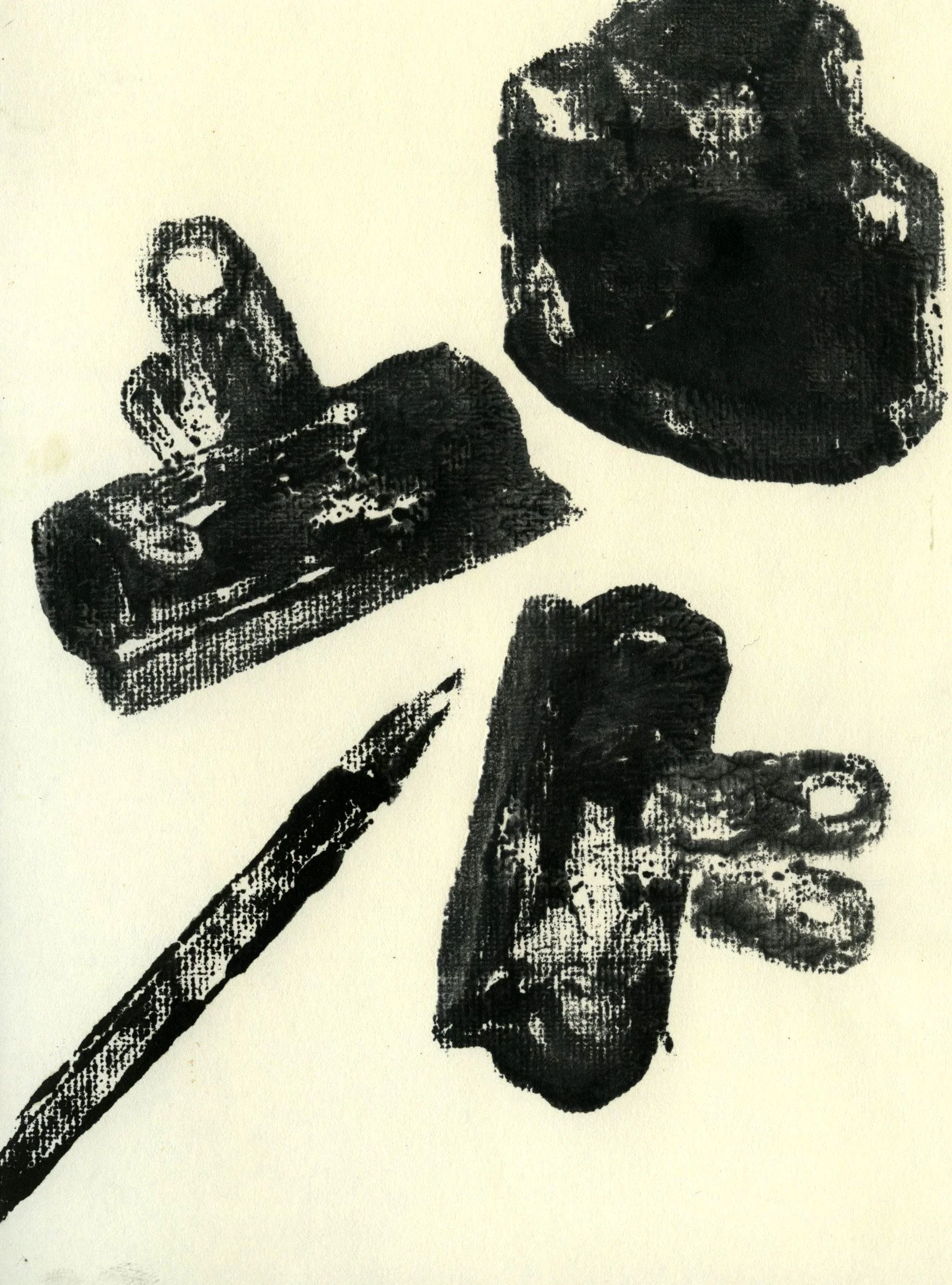 Stationary, 2017, 15x21cm