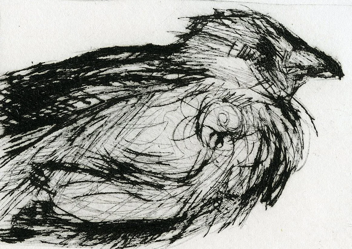 Sparrow, 2022, 15x10cm