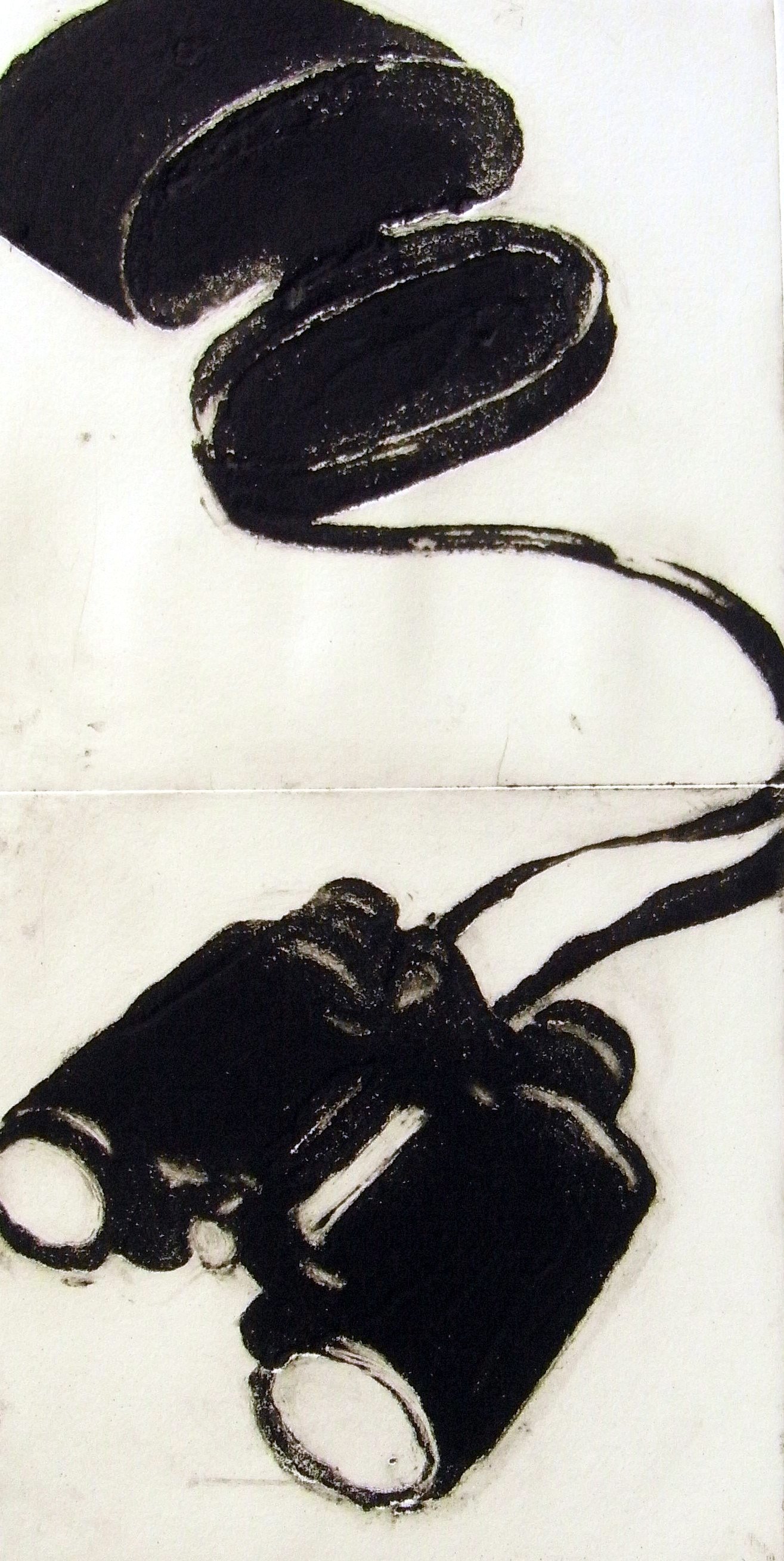 Lens and Case, 2026, 15x30cm