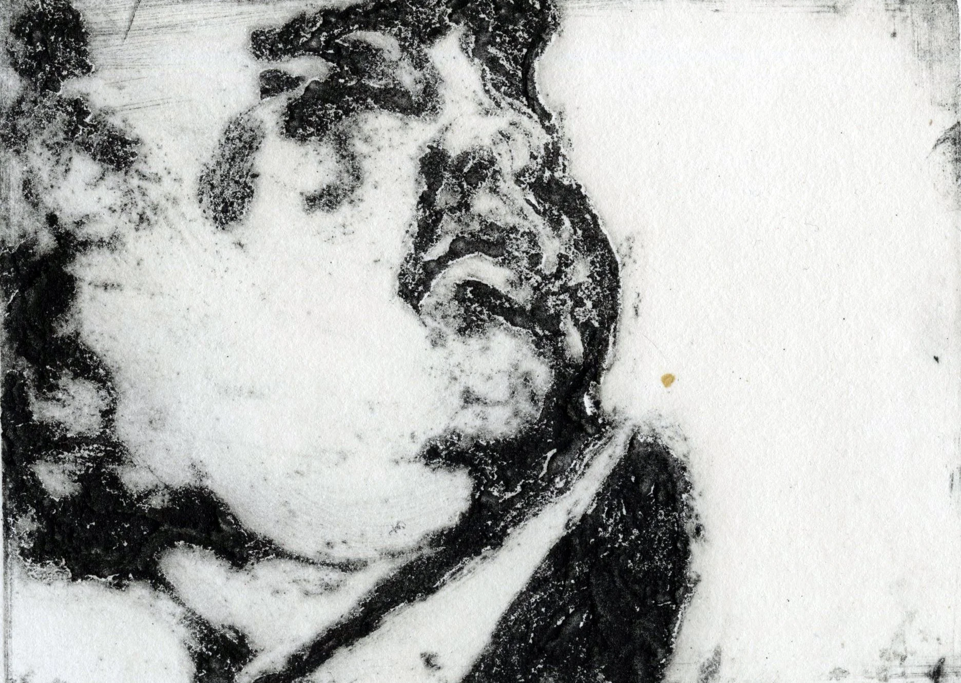 Plaster Head, 2025, 21x15cm