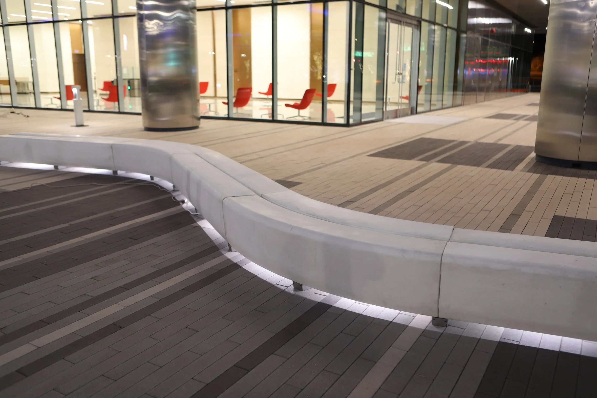 Typology Ribbon Bench