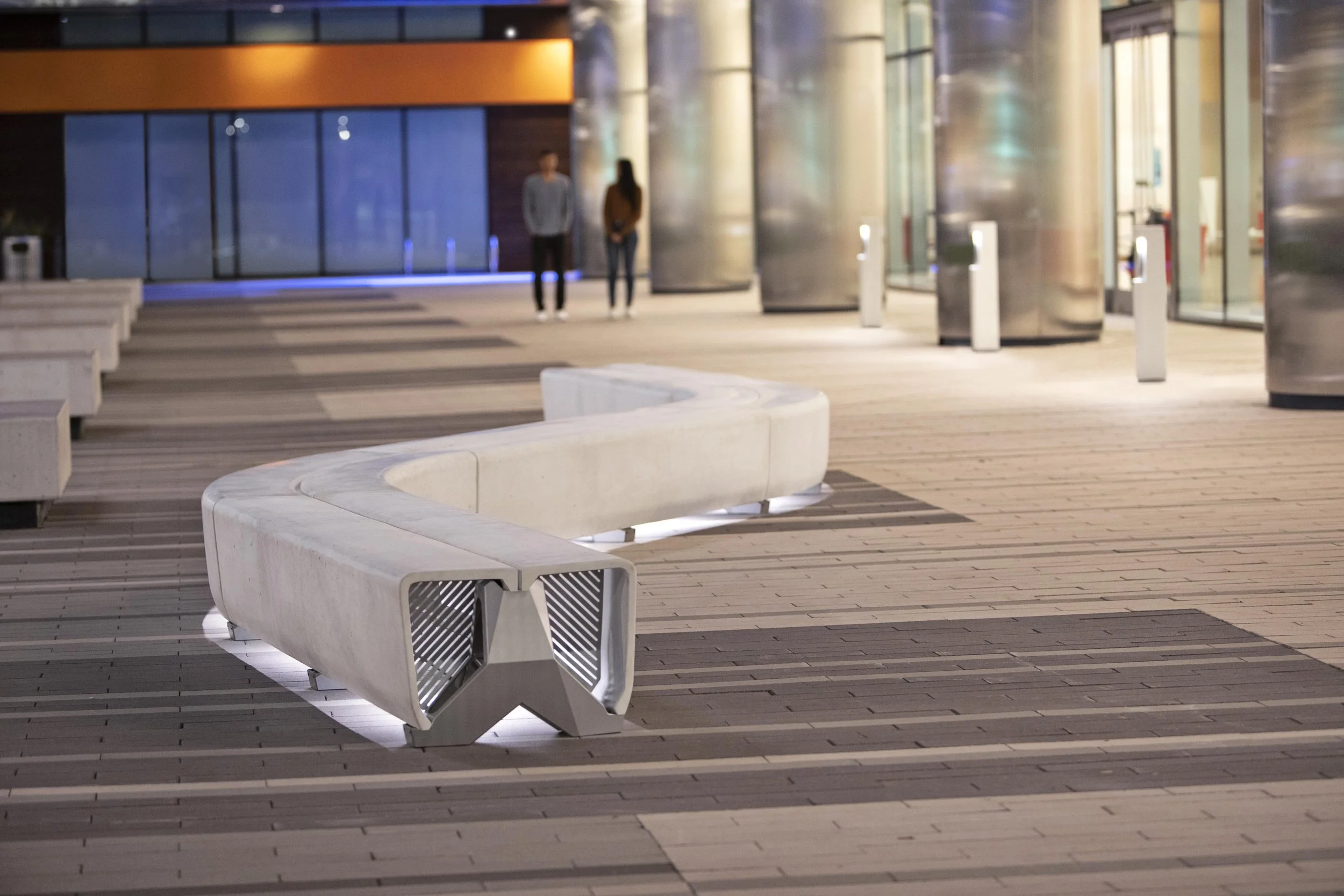 Typology Bench & Lighting