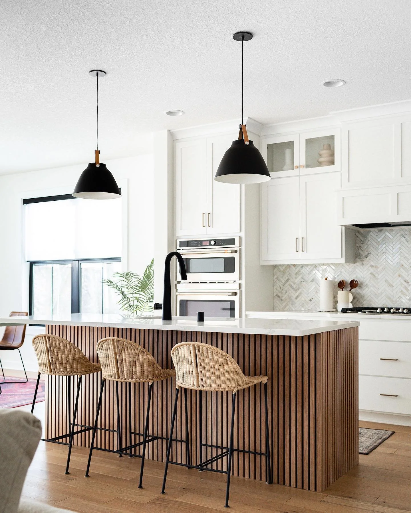 Looking to upgrade your kitchen without redoing everything? With the design direction coming from @willabyway , we made this island a stunning focal point of the most-used room in the home!
