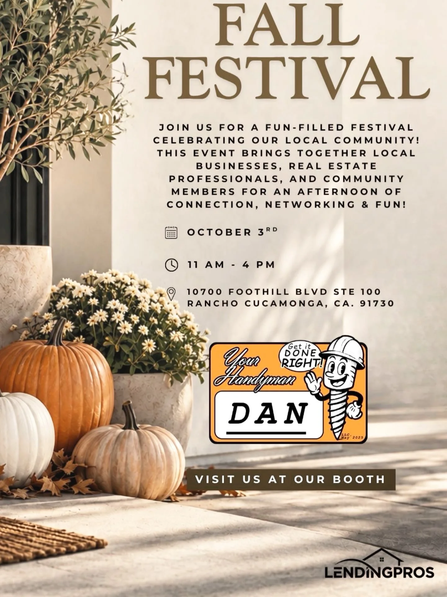 Come check out my booth at the Kasa Agency Fall Festival. Maybe there will be some free stuff 😎