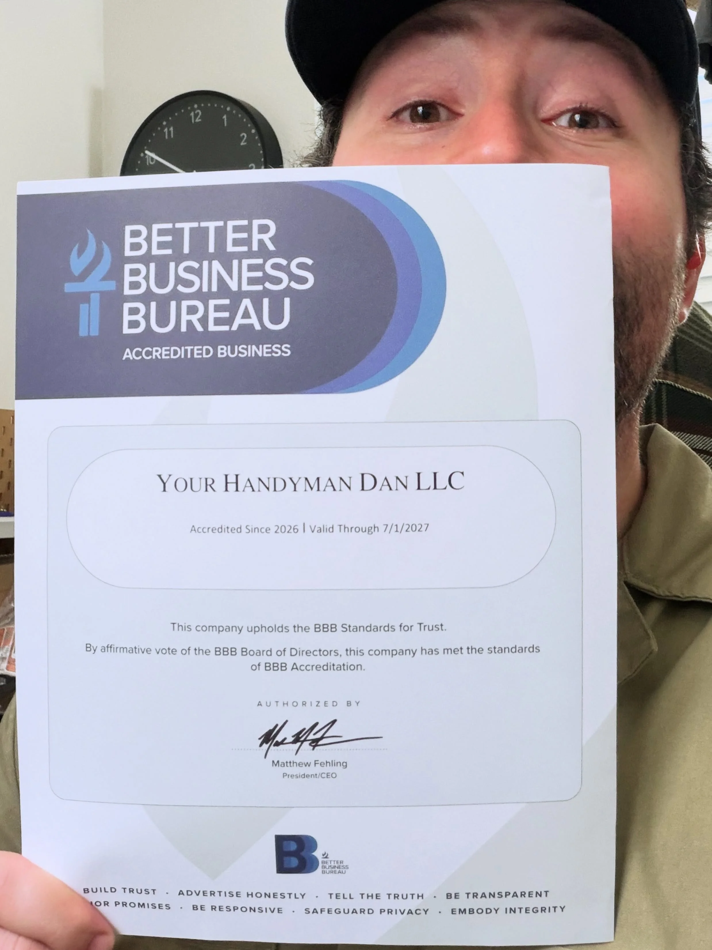 We&rsquo;re in! YHDLLC has always stood on business, so the Better Business Bureau decided they&rsquo;d let us join the club. Thank you everyone for believing and helping me hit this milestone ❤️