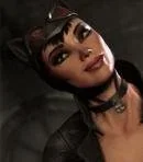 Close-up of a young woman with dark hair, makeup, and a choker necklace