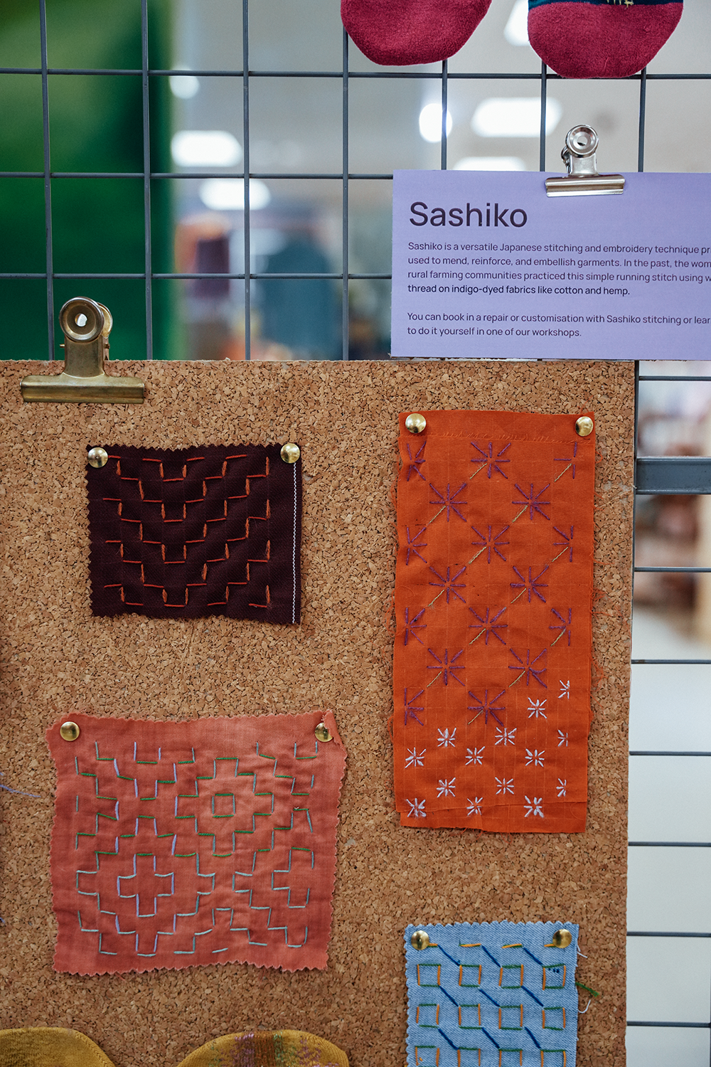 Visible Mending Sashiko Workshop
