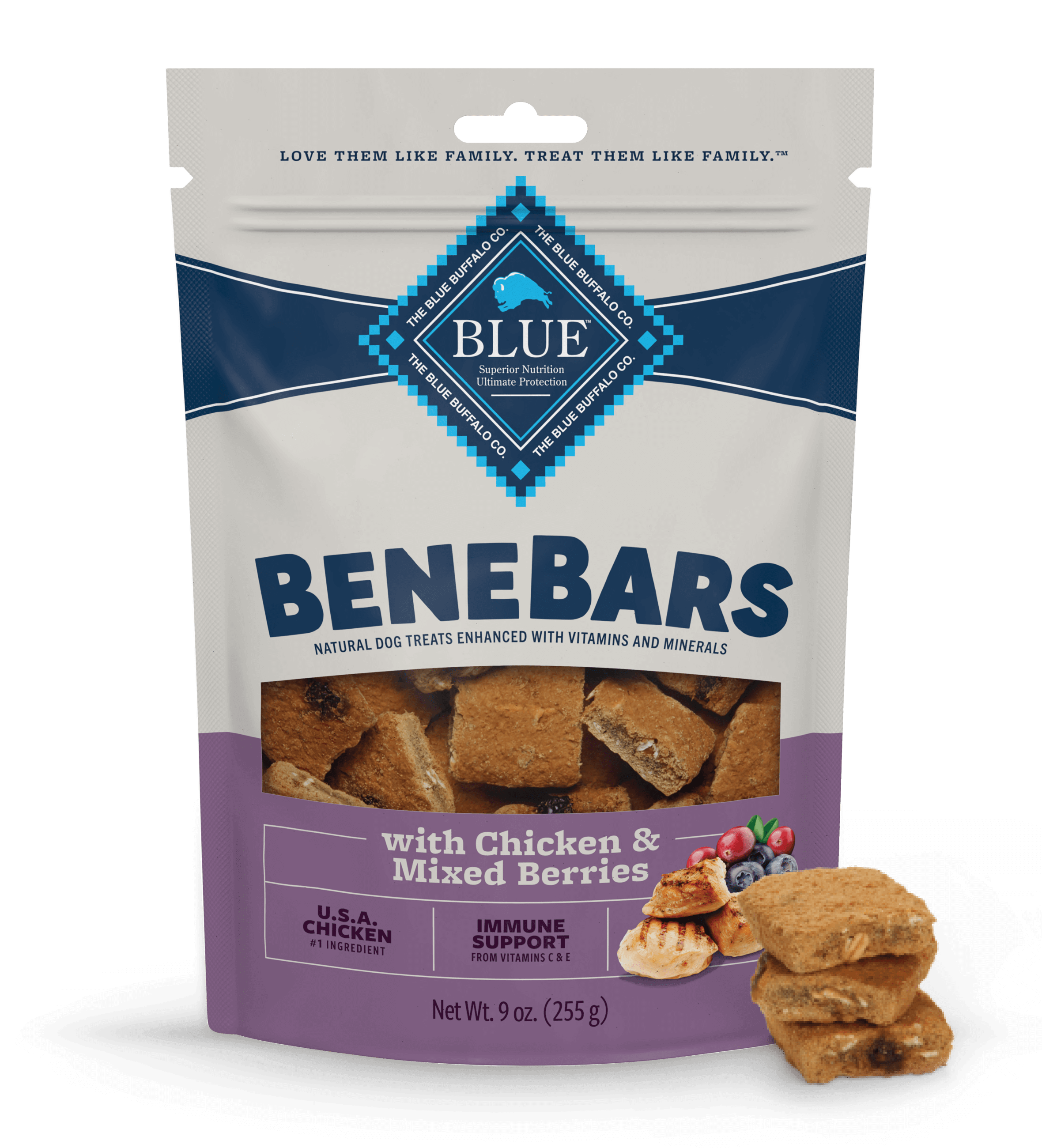Blue Buffalo BeneBars with Chicken & Mixed Berries
