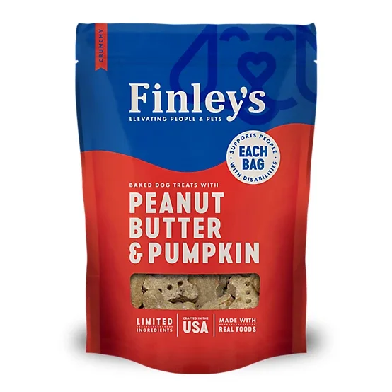 Finley's Peanut Butter Pumpkin Crunchy Biscuits, 12 oz.