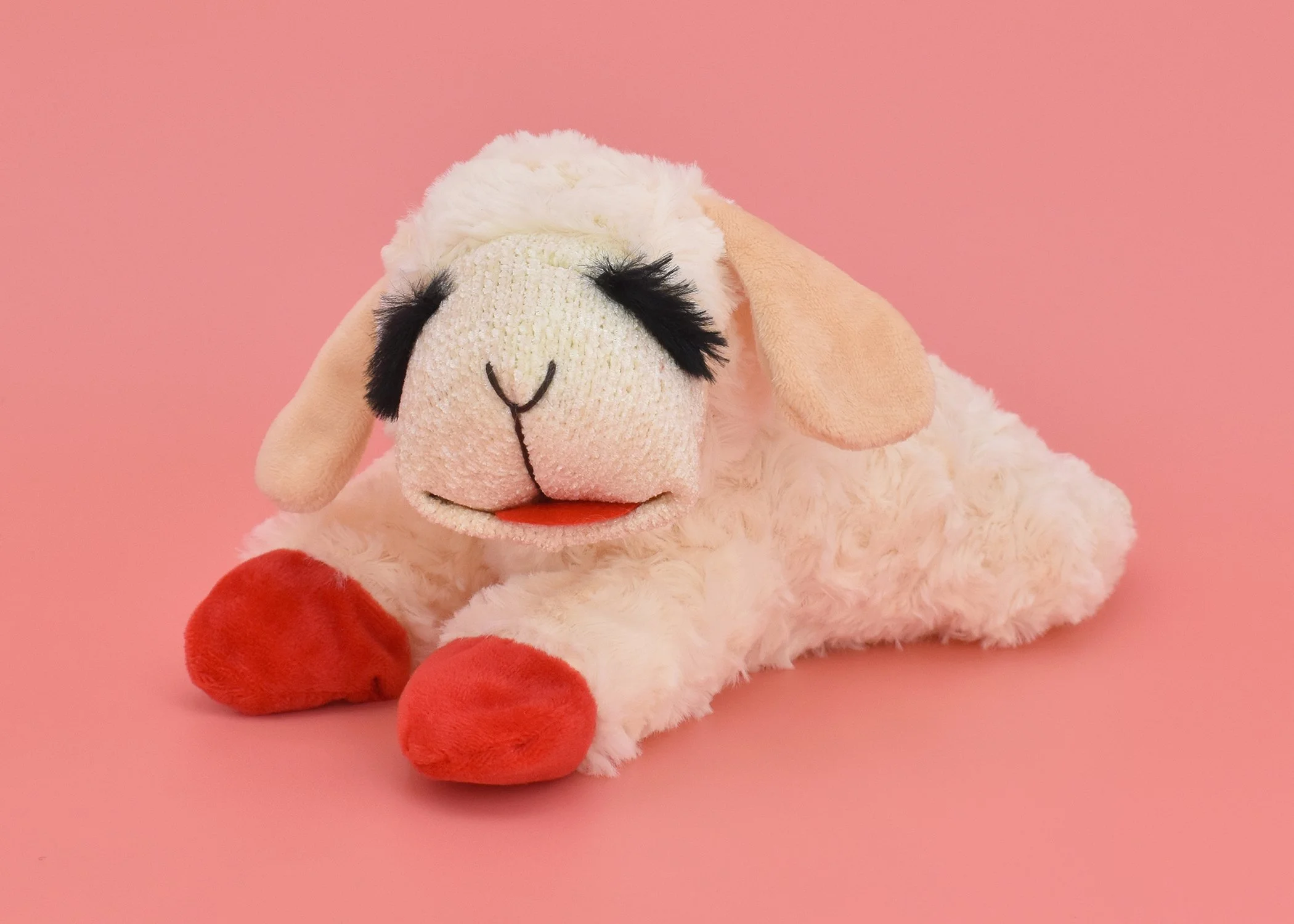 MultiPet Lamb Chop Plush Toy 10.5 inch