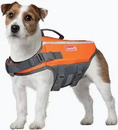 Coleman Pet Flotation Device for Small Dogs up to 30 lbs Handle High Visibility