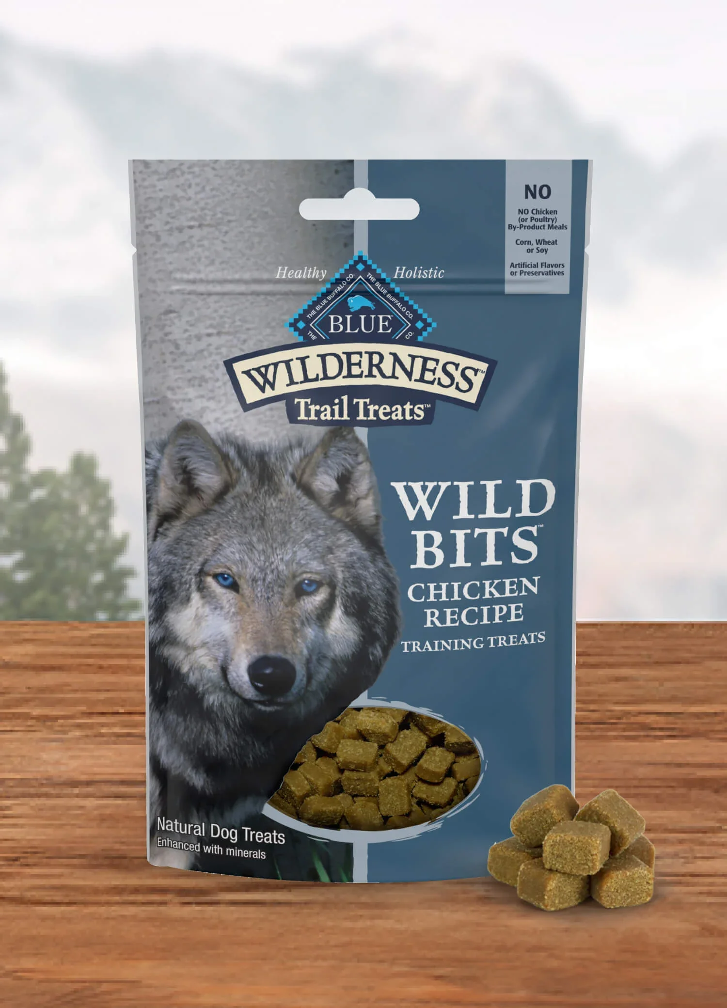Blue Buffalo Wilderness Wild Bits Soft & Chewy Training Treats Chicken Recipe 10 Ounce