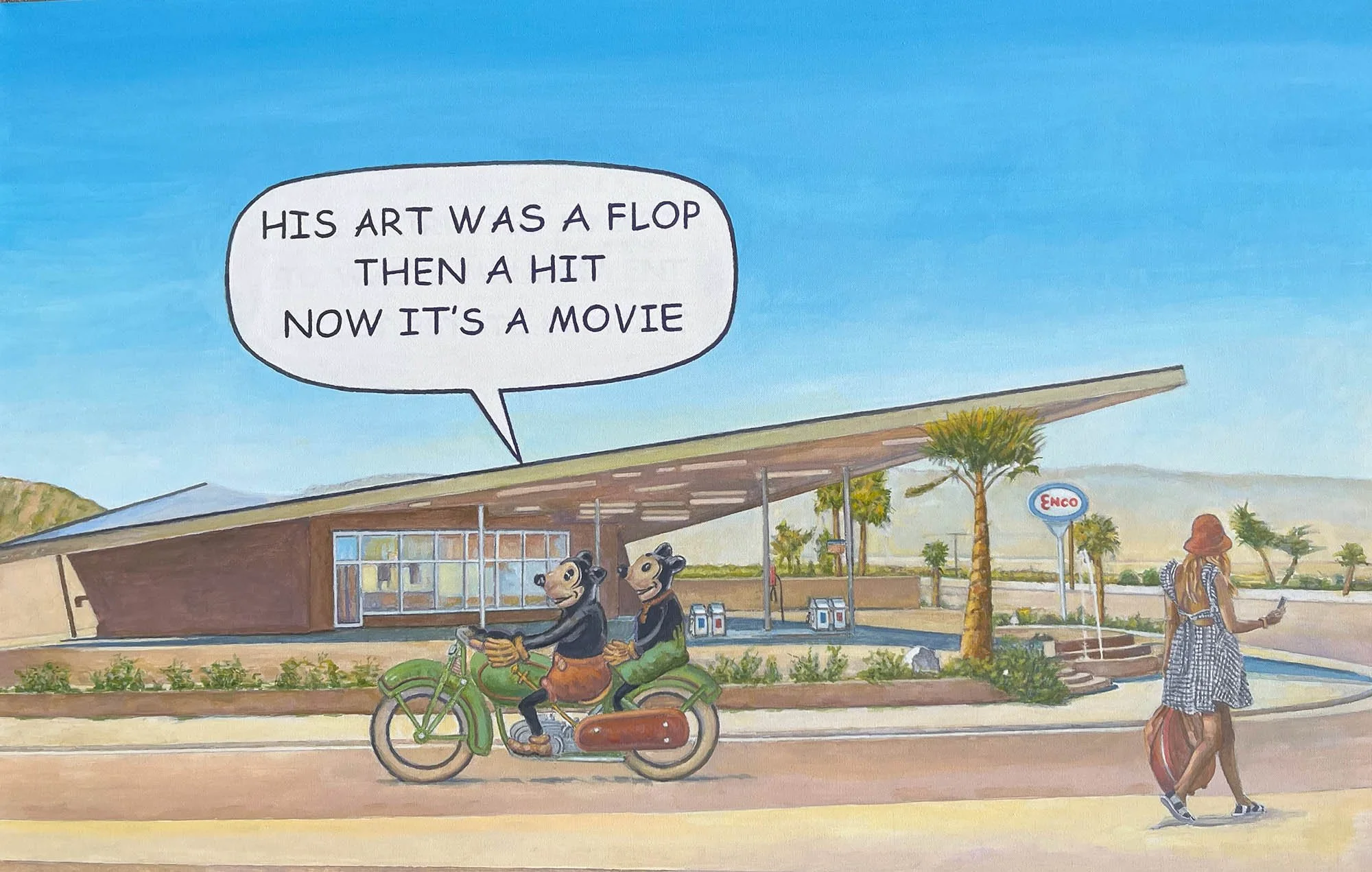 
Now it’s a Movie - 30” x 48”