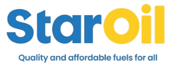 Star Oil logo with the slogan "Quality and affordable fuels for all"