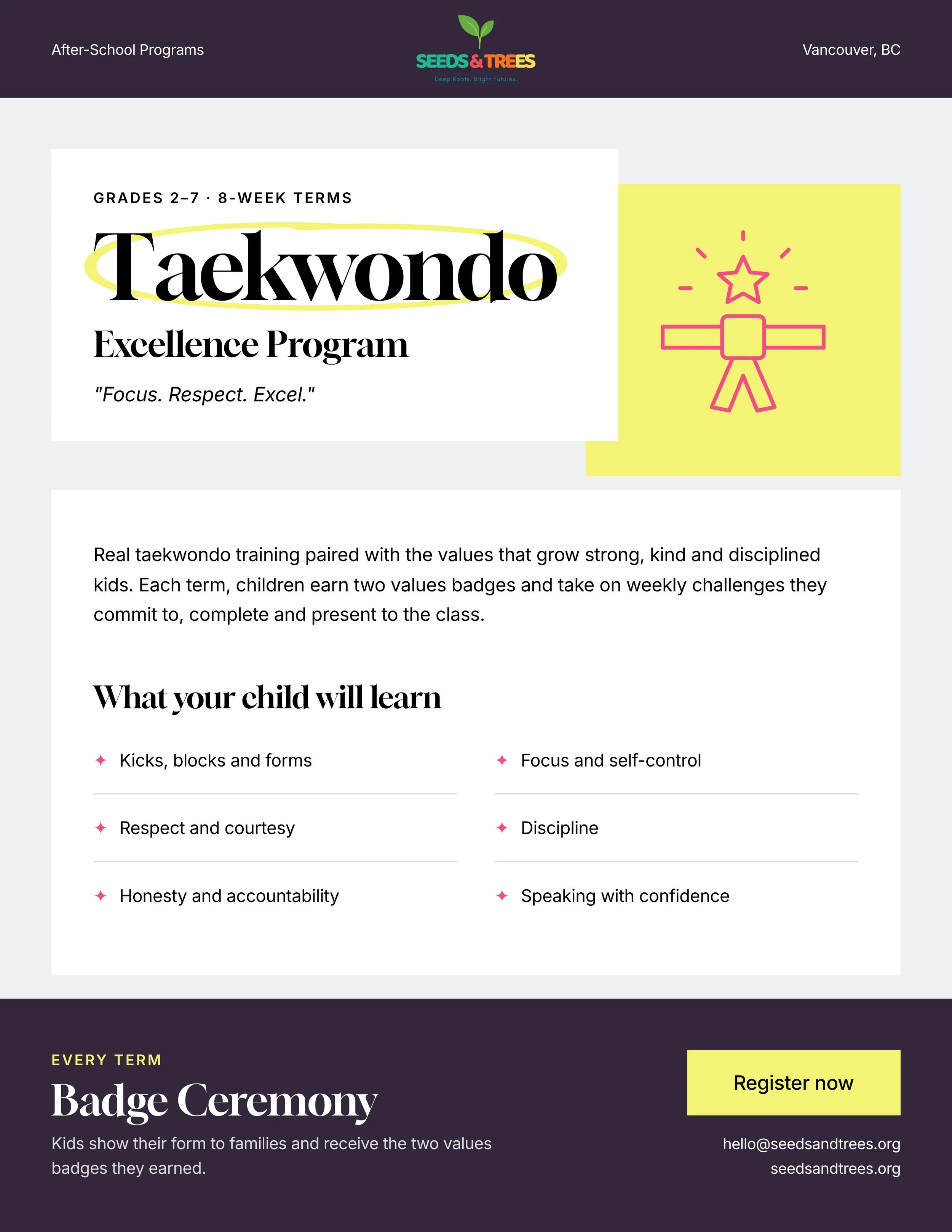 Taekwondo Excellence Program Vol. 1