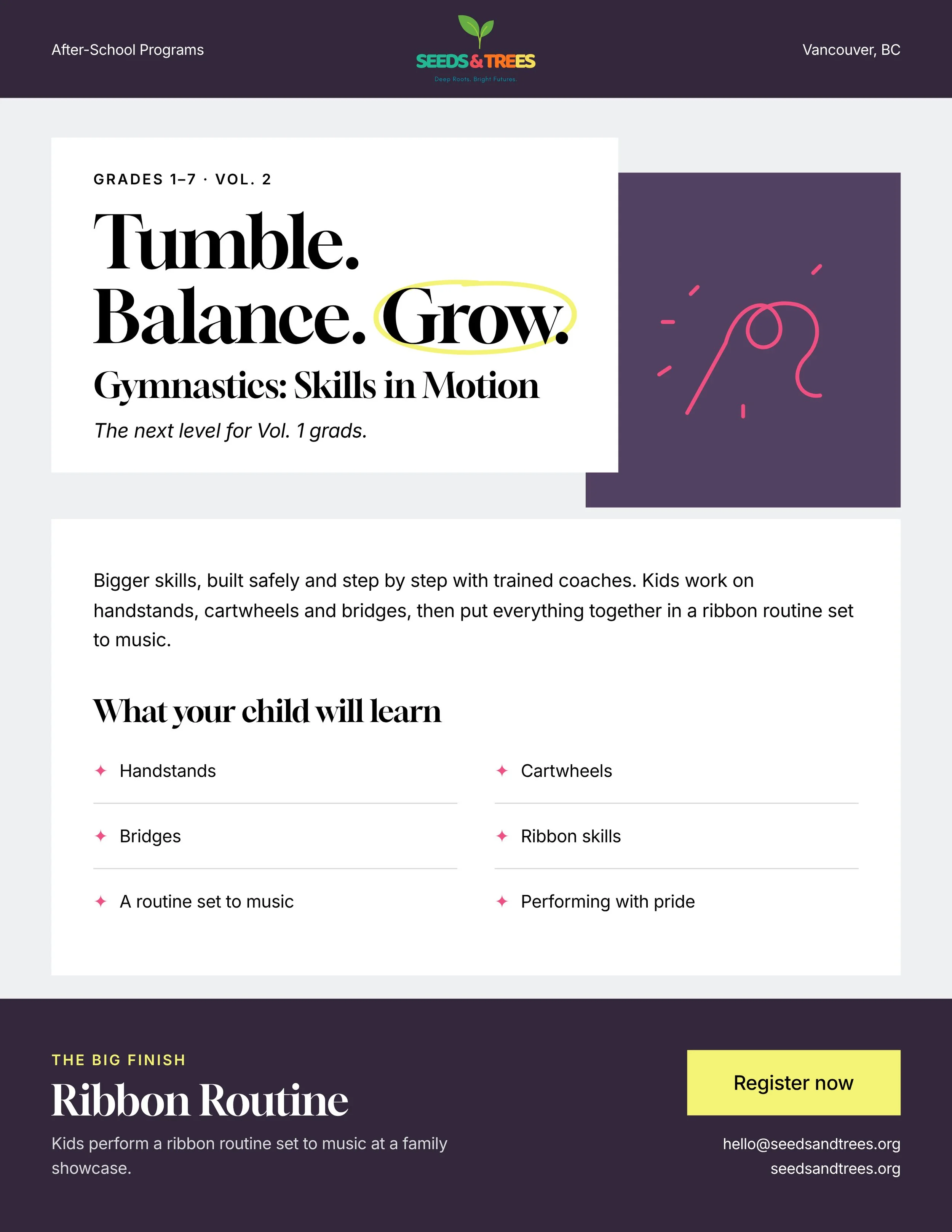 Tumble. Balance. Grow. Vol. 2