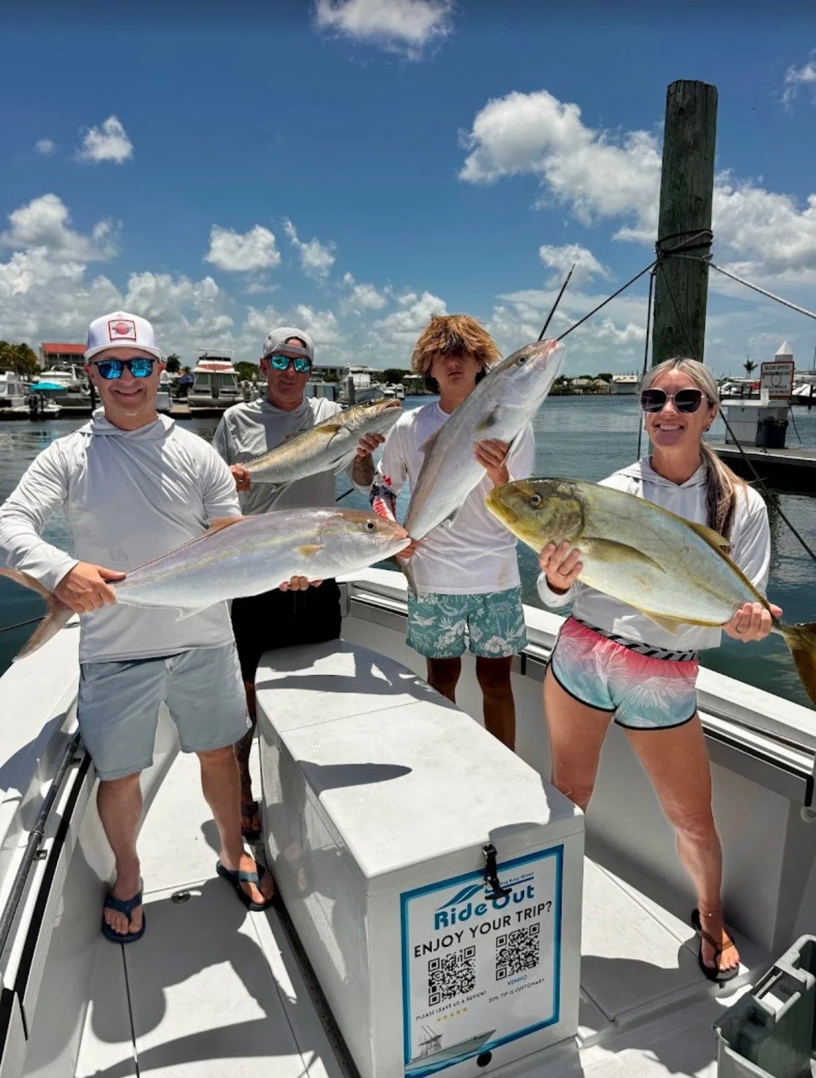 Fishing with RideOut Charters