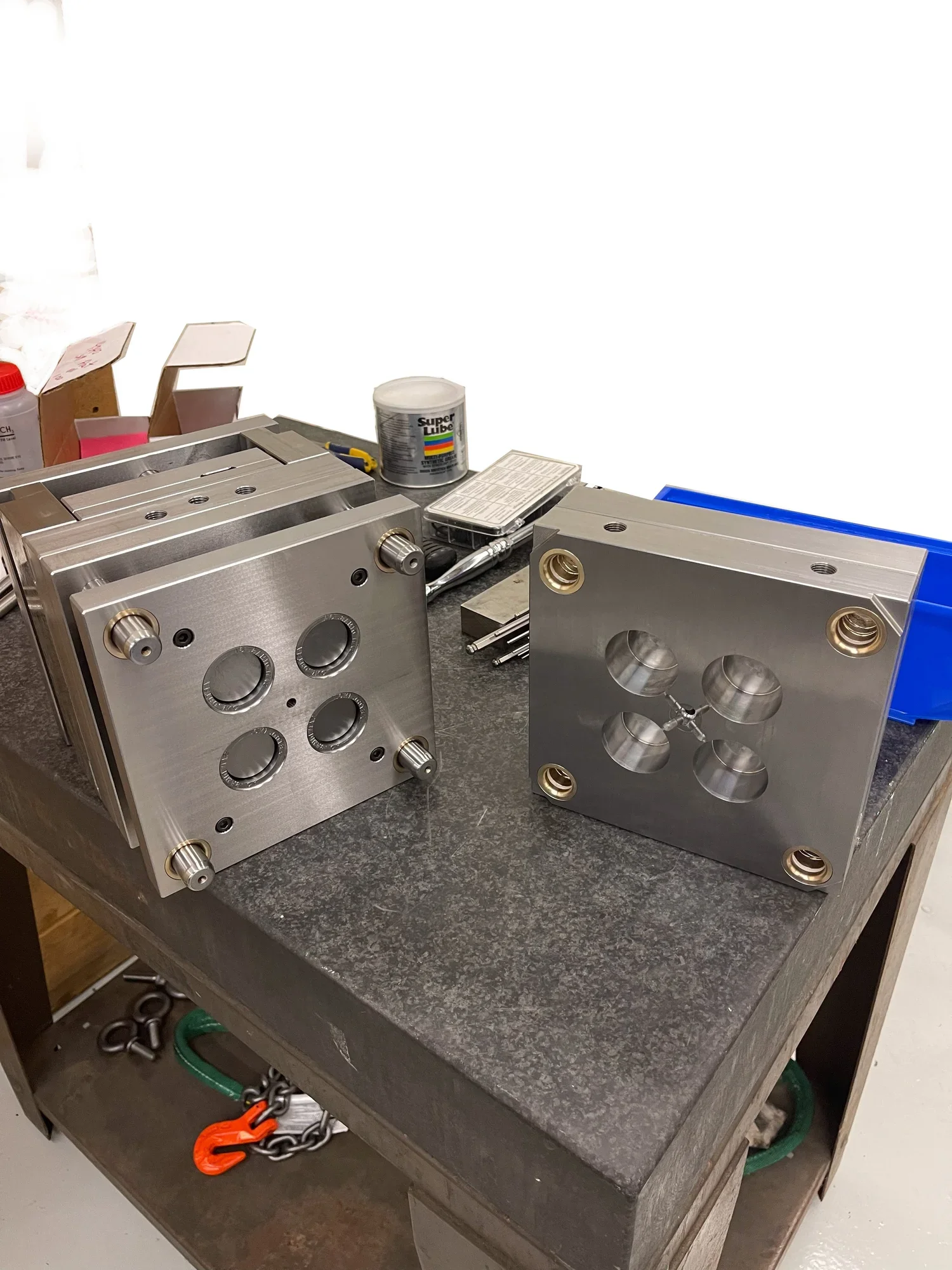 Mold plates