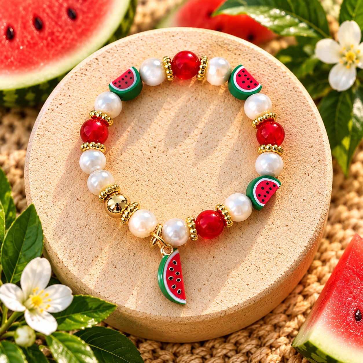 Watermelon Charm Bracelet Still Life.png