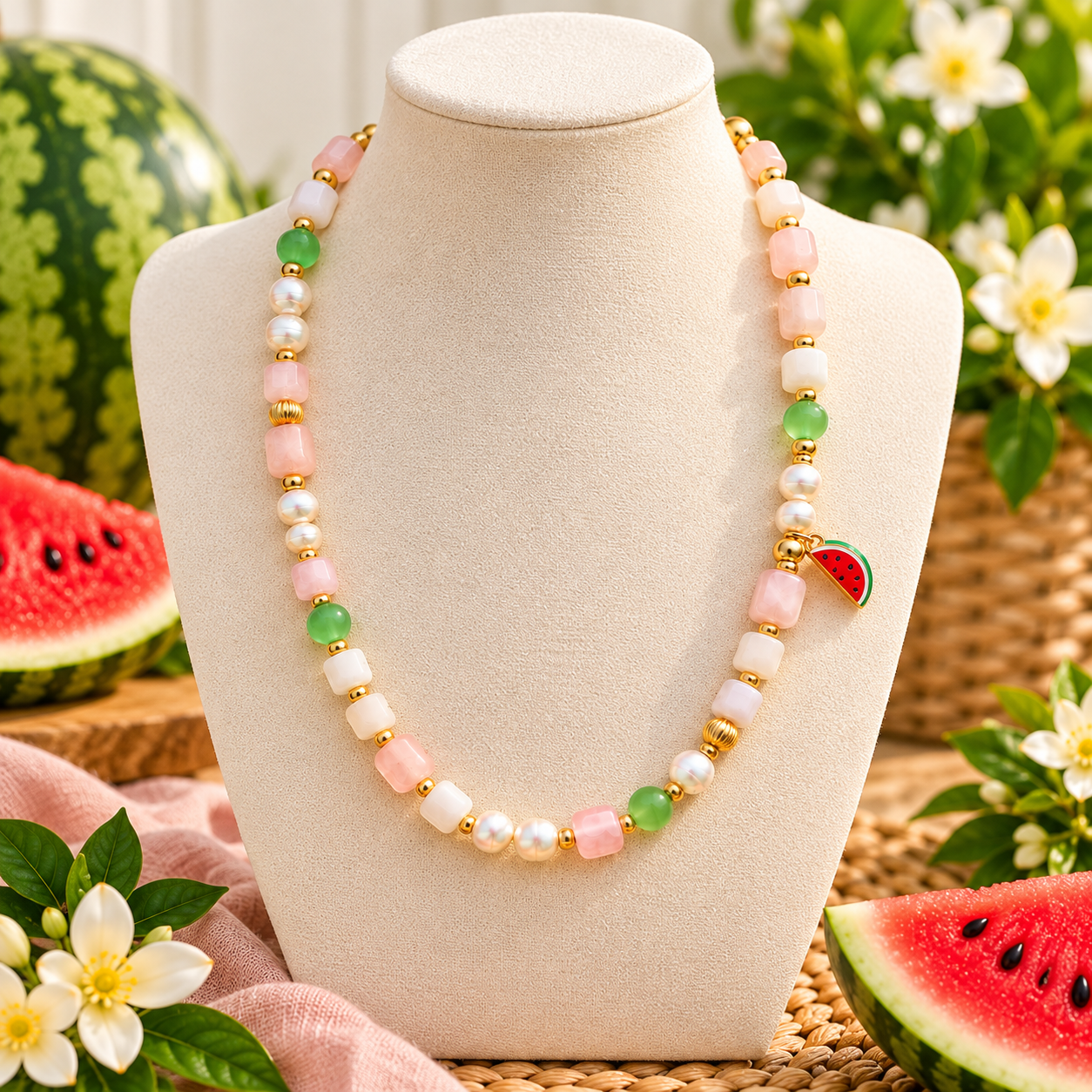 Watermelon Charm Pastel Necklace.png