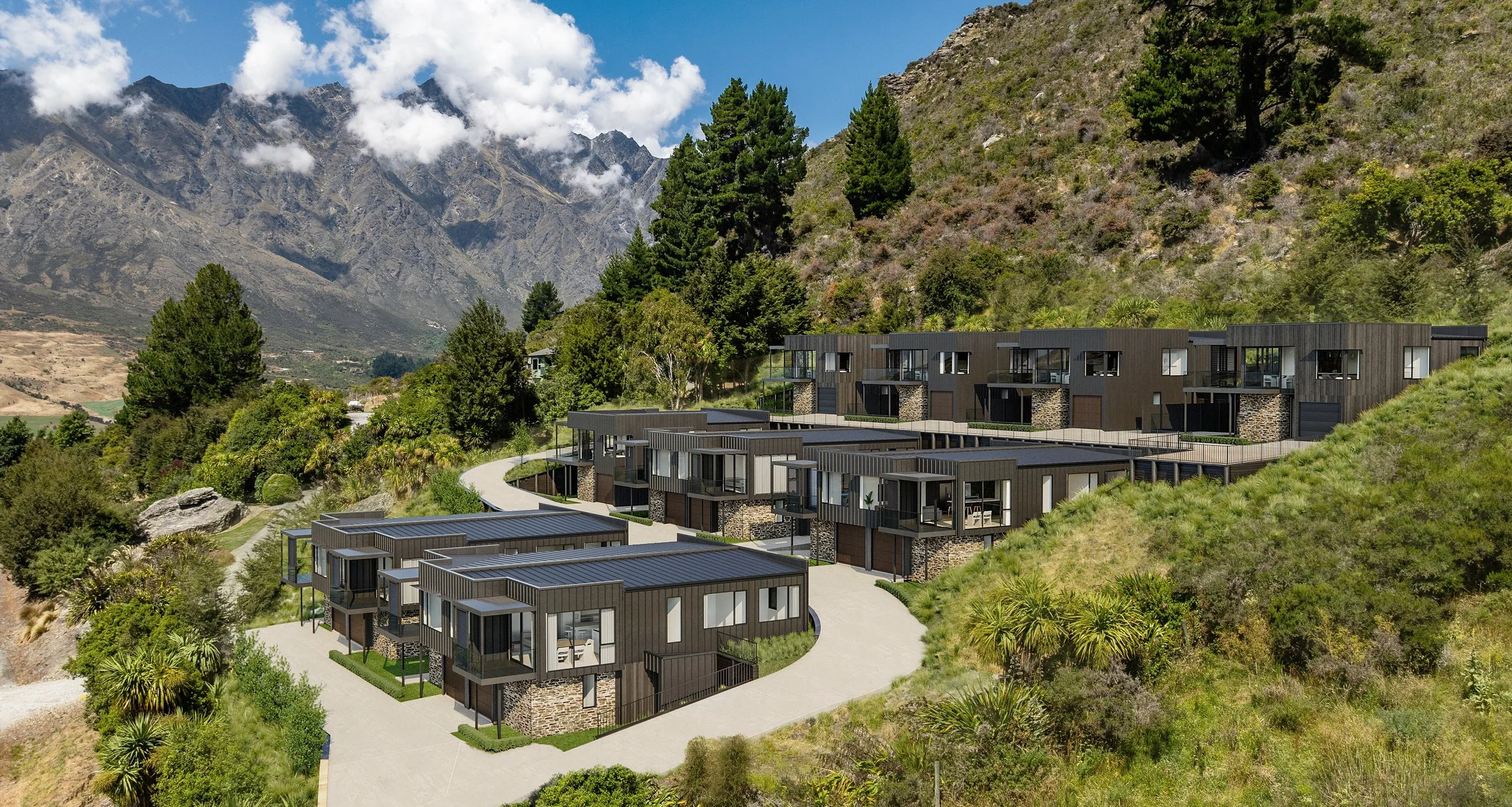 Duplex Units, Peninsula Rise, Kelvin Heights, Queenstown New Zealand