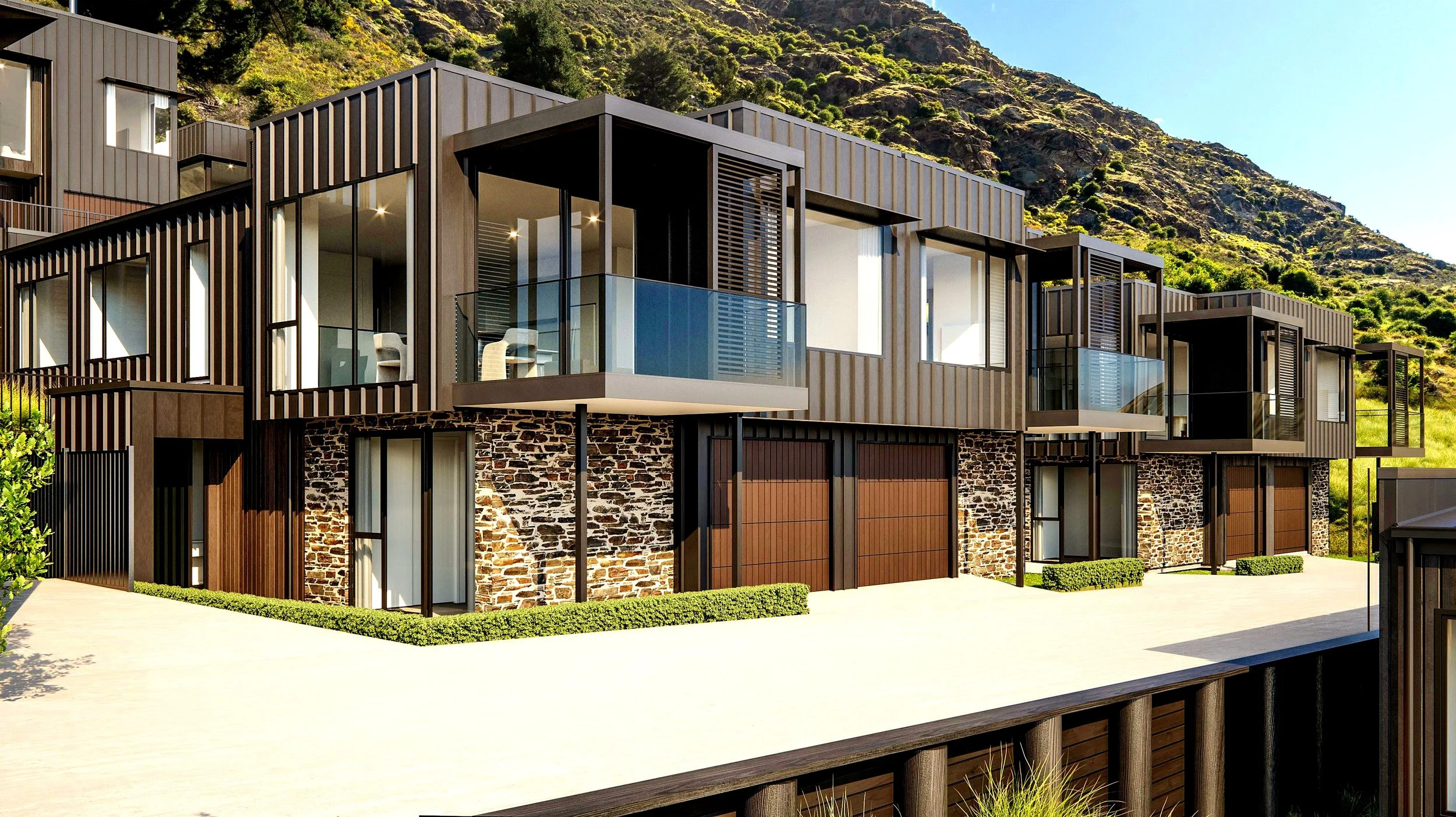 Duplex Units, Peninsula Rise, Kelvin Heights, Queenstown New Zealand