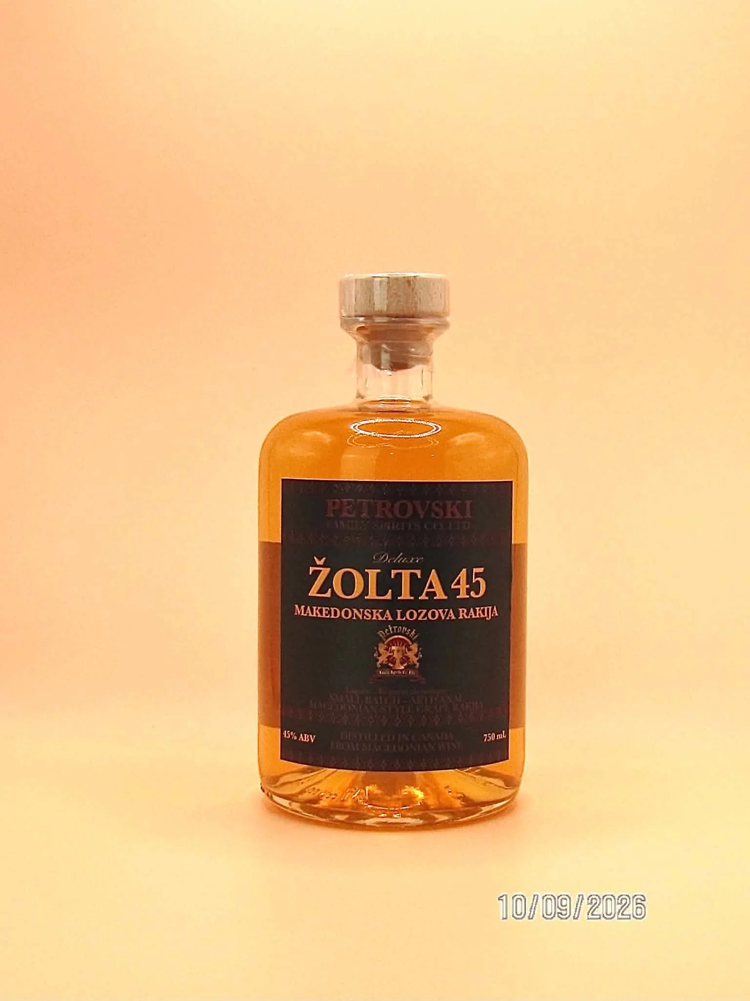Žolta 45 Lozova Rakija (Bottled 2026)