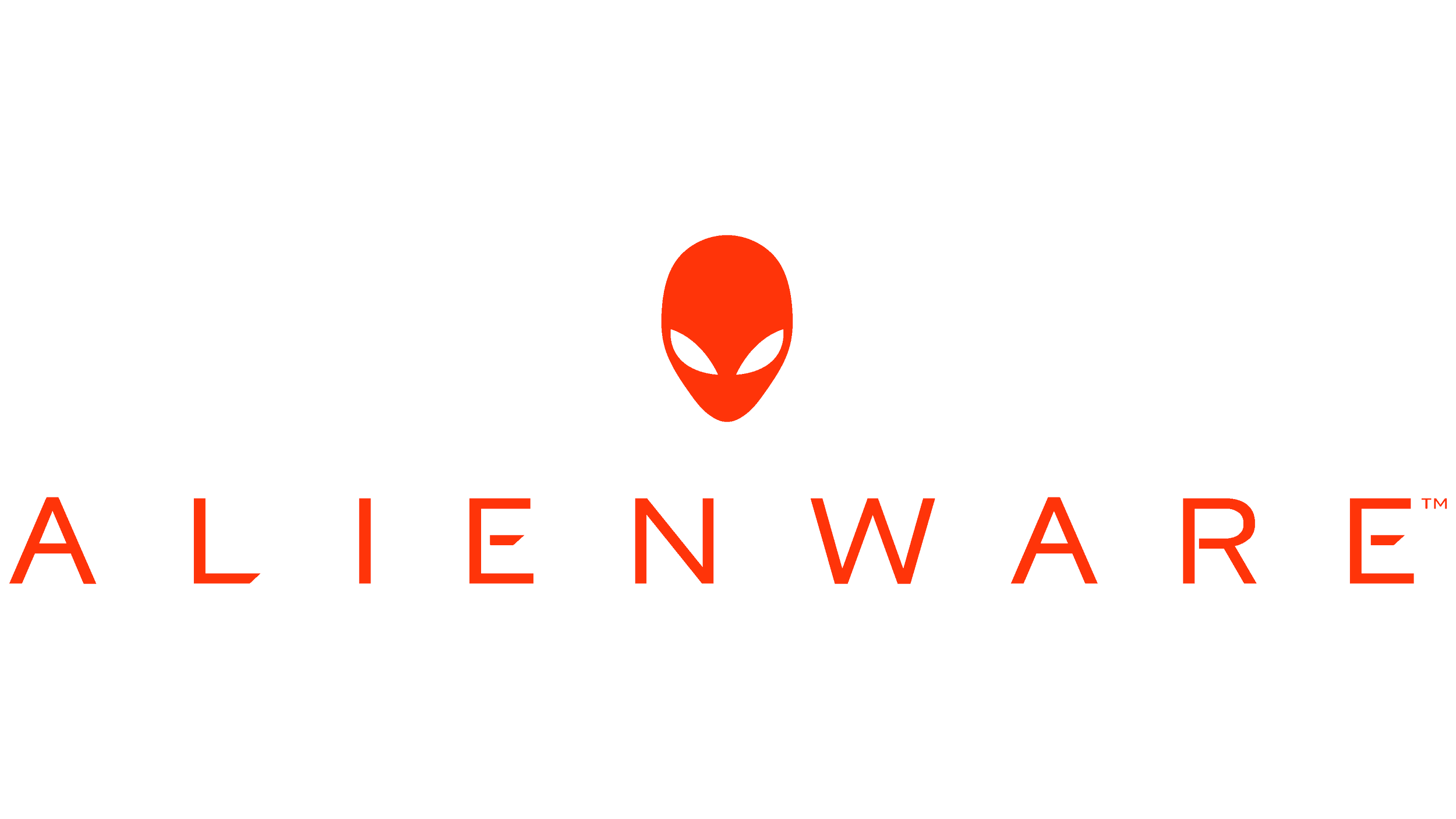 Logo of the movie 'Alien War' featuring a stylized red alien face with black eyes above the text 'ALIEN WAR' in red letters.